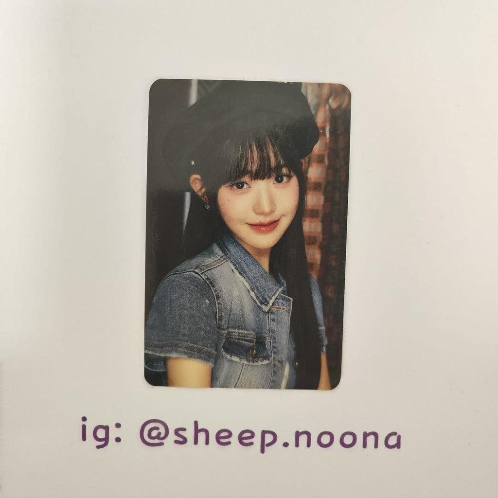 Photocard Wonyoung Ive