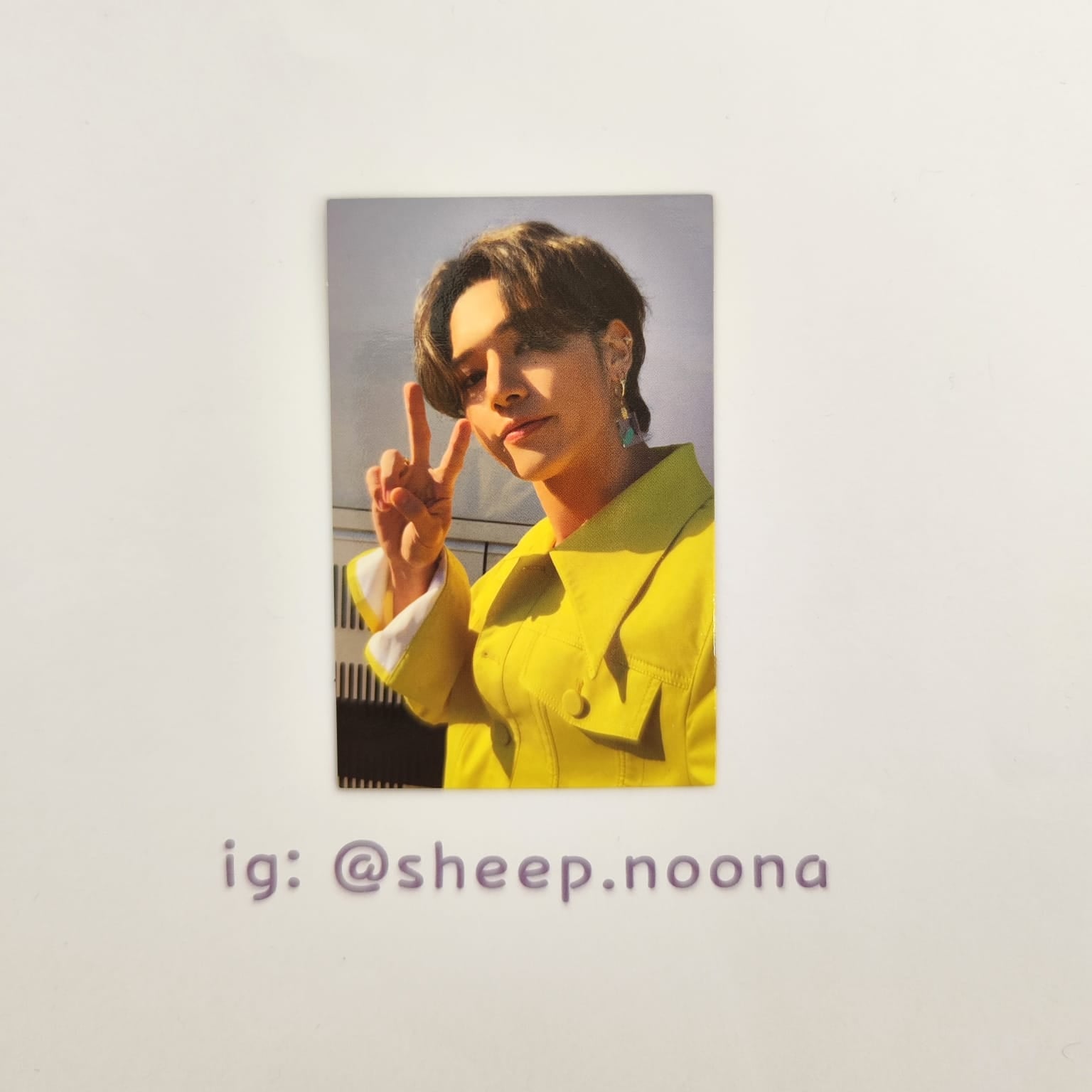 Photocards Wooyoung Ateez