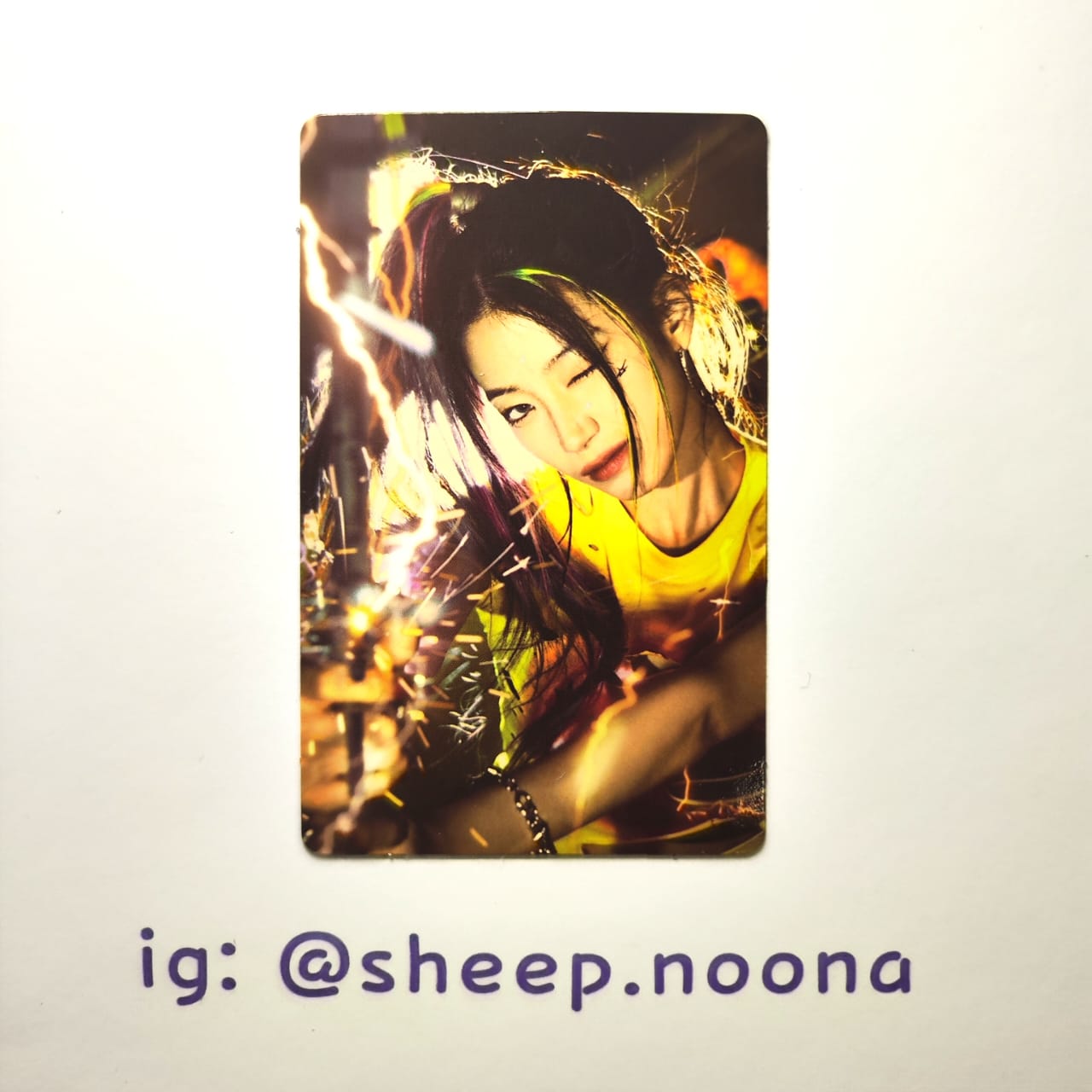 Photocard Kazuha Le Sserafim