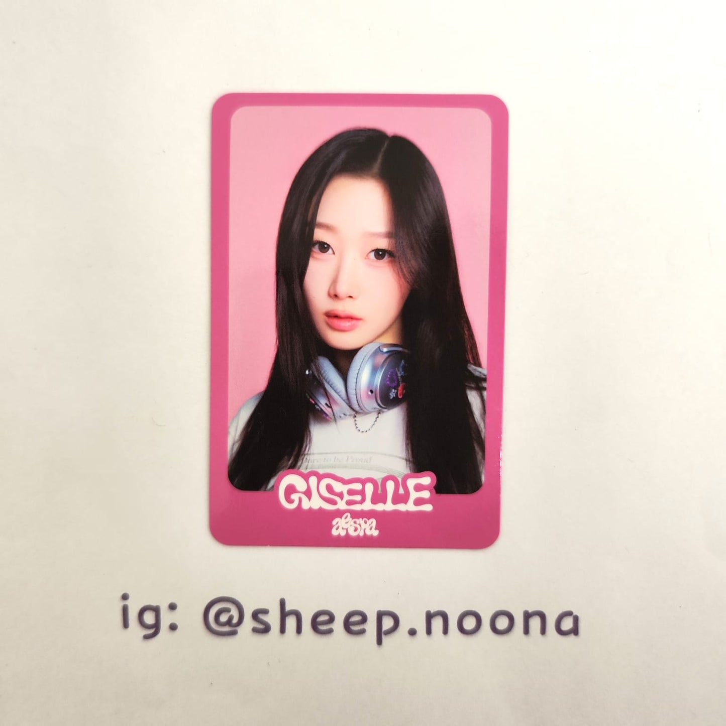 Photocards Giselle Aespa