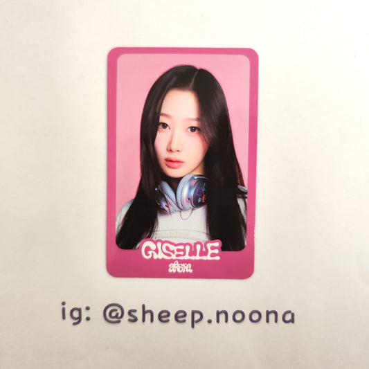 Photocards Giselle Aespa