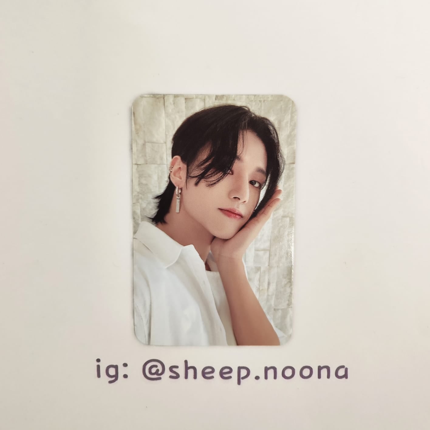 Photocards Wooyoung Ateez