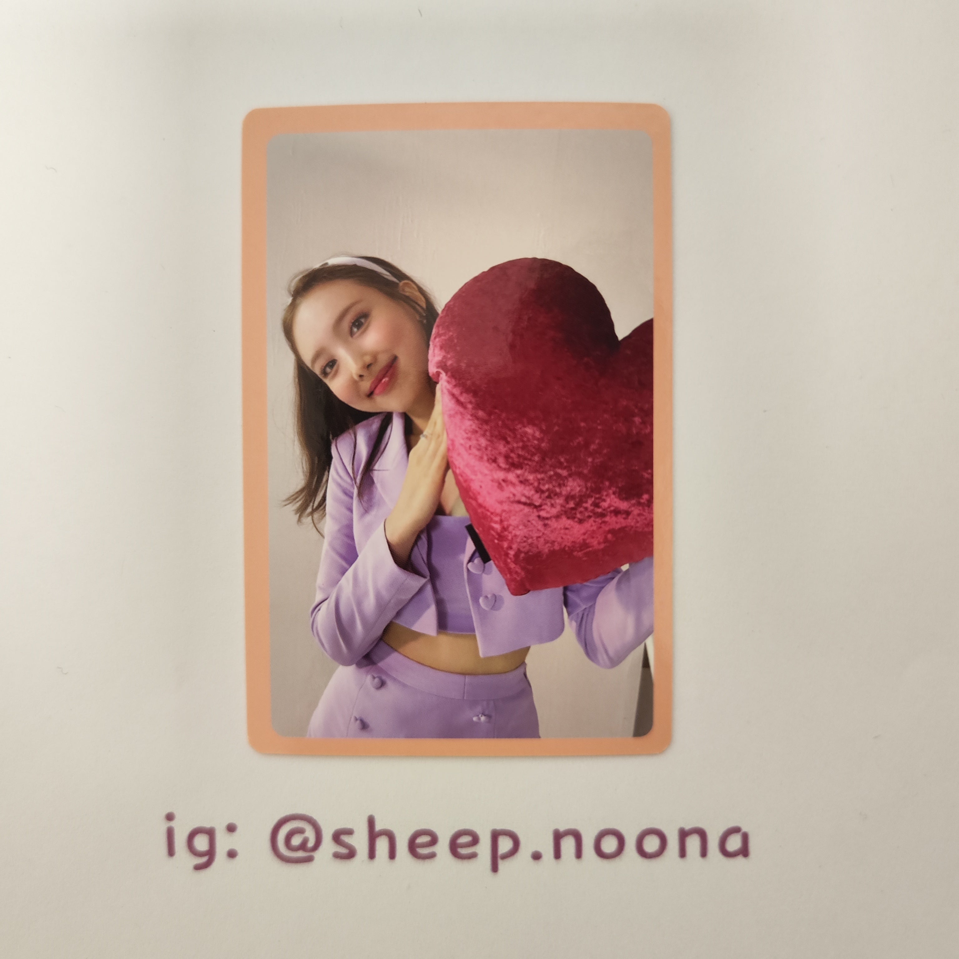 Photocard Nayeon Twice