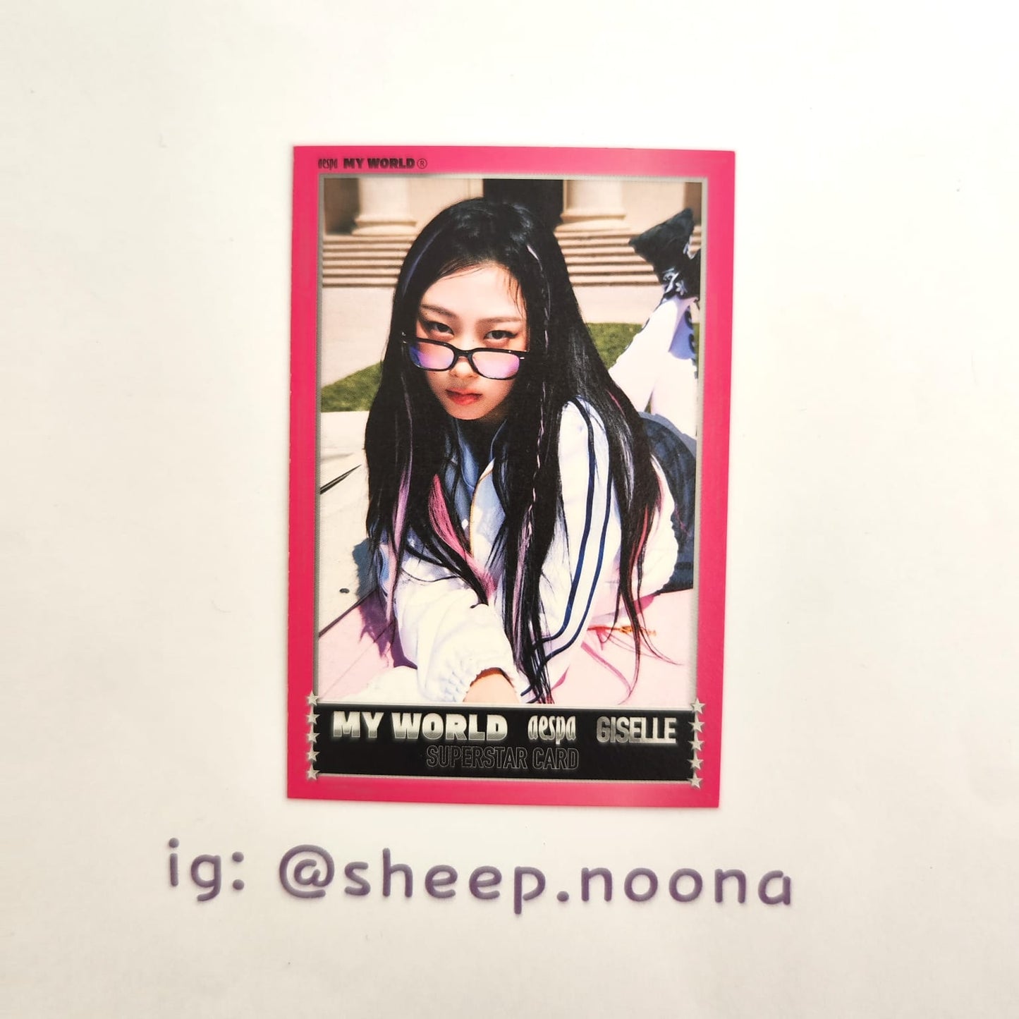 Photocards Giselle Aespa