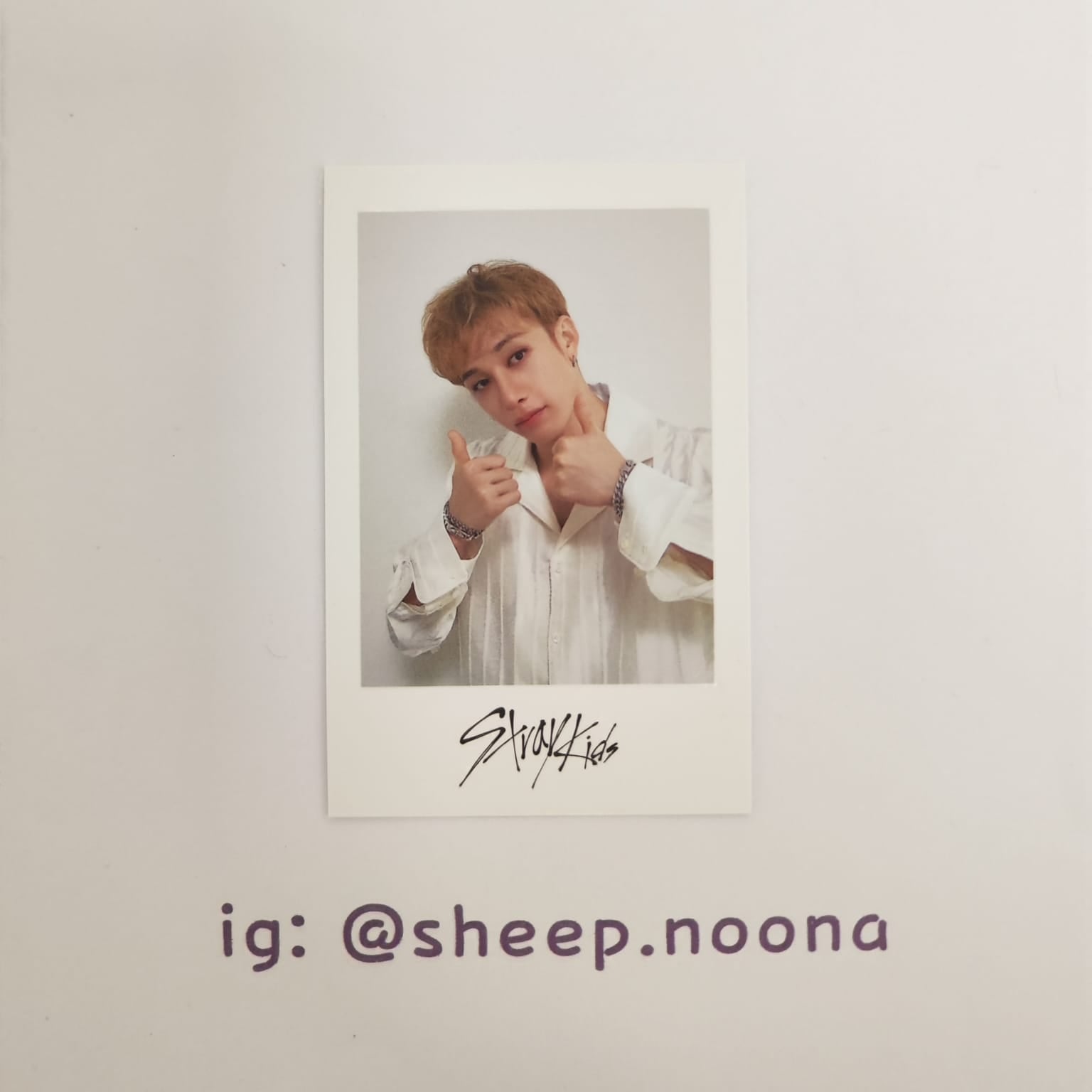Photocards Bangchan SKZ