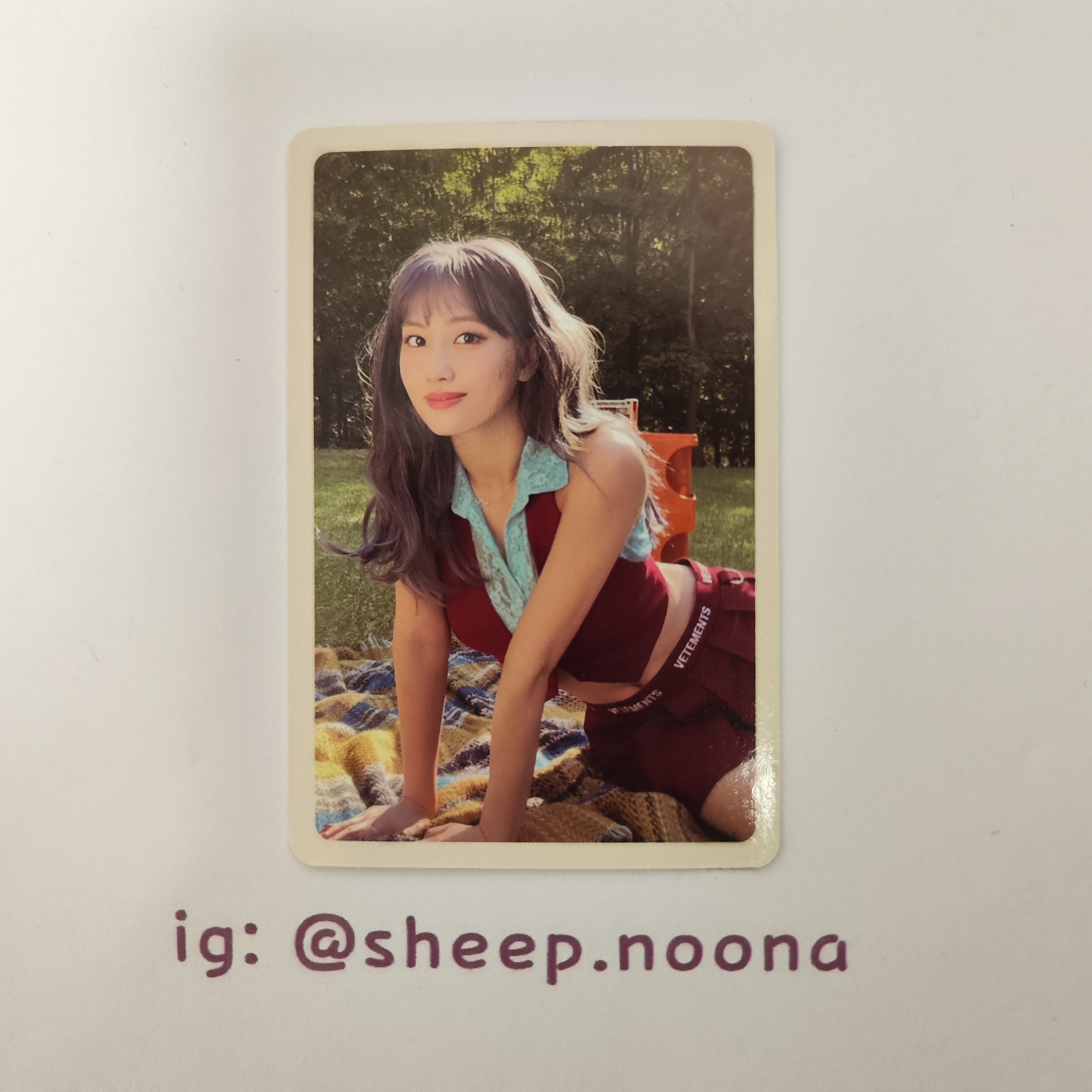 Photocards Momo Twice