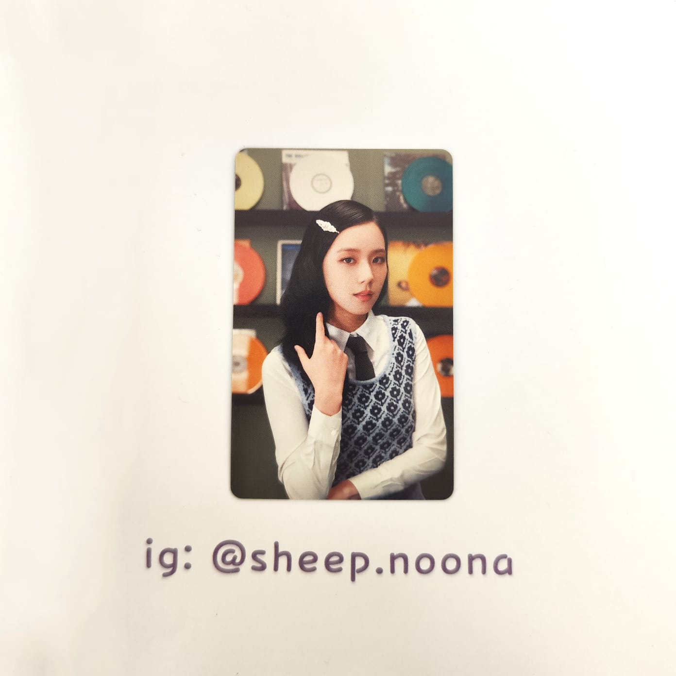 Photocards Jisoo Blackpink