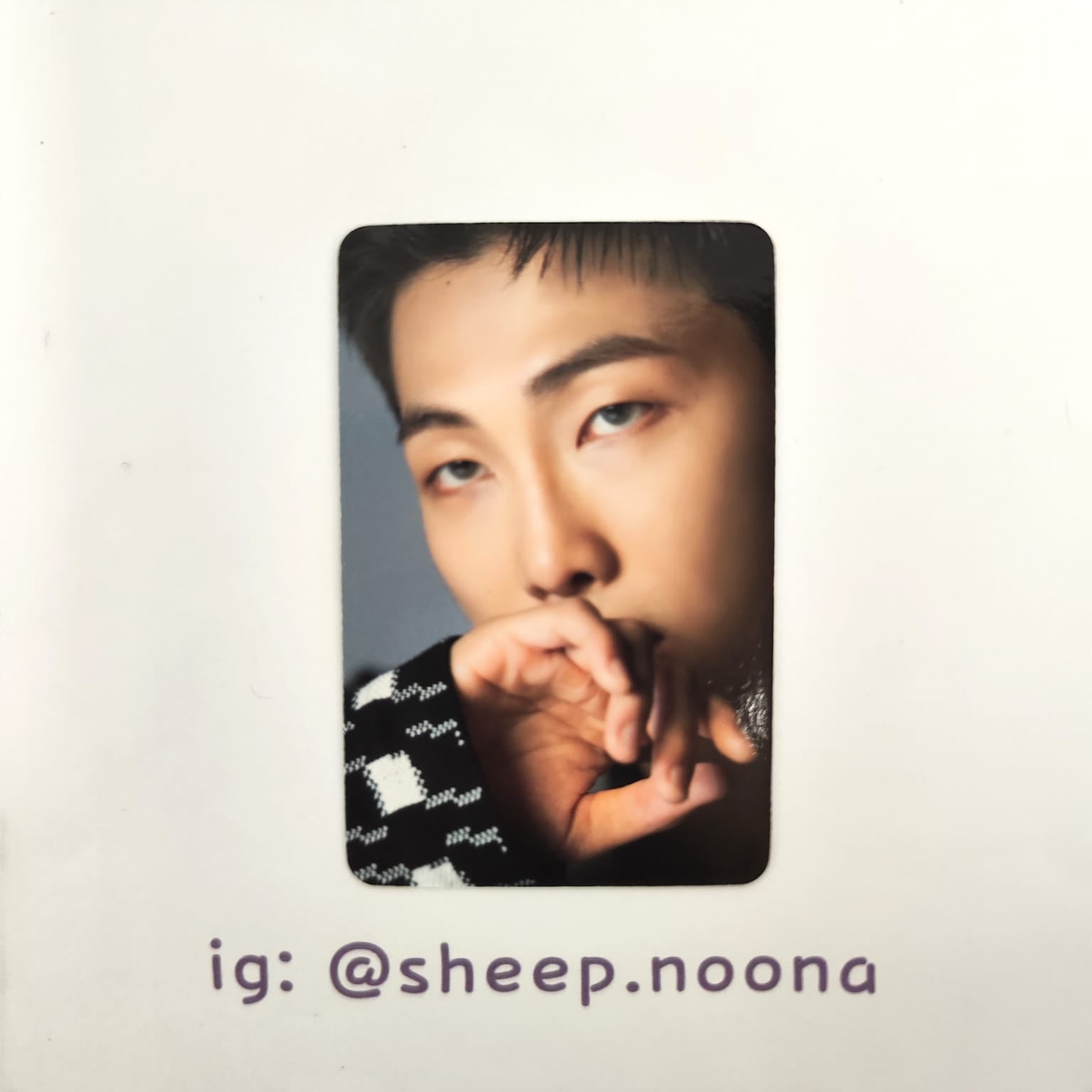 Photocard RM BTS