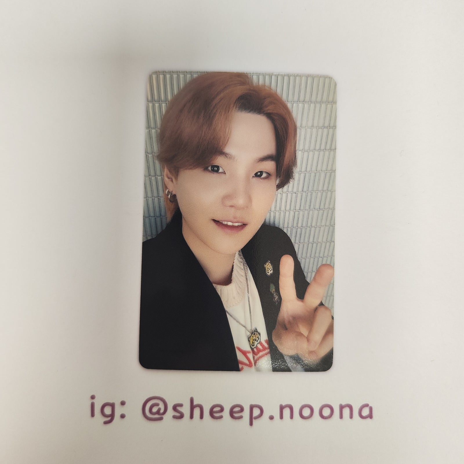 Photocards Suga BTS