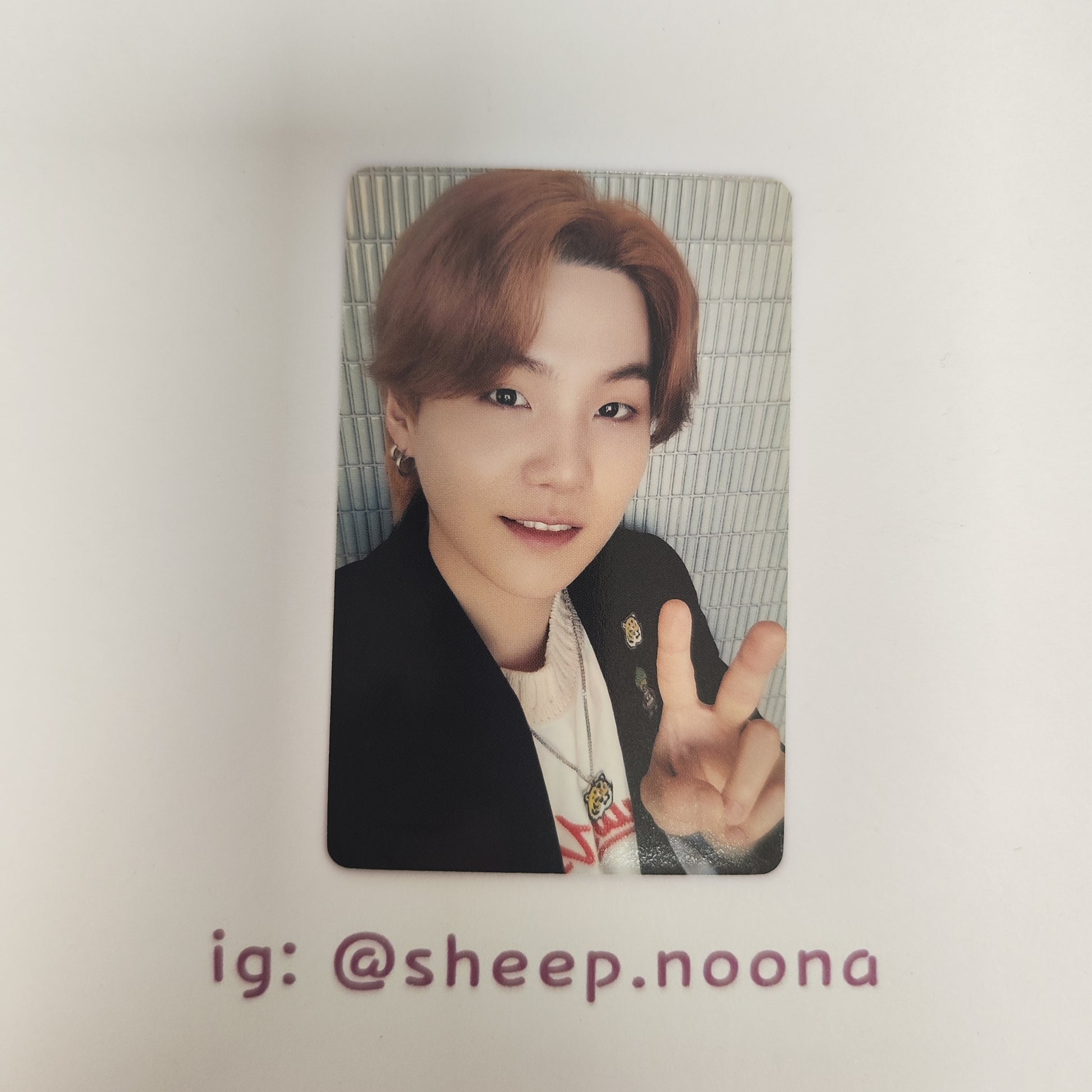 Photocards Suga BTS