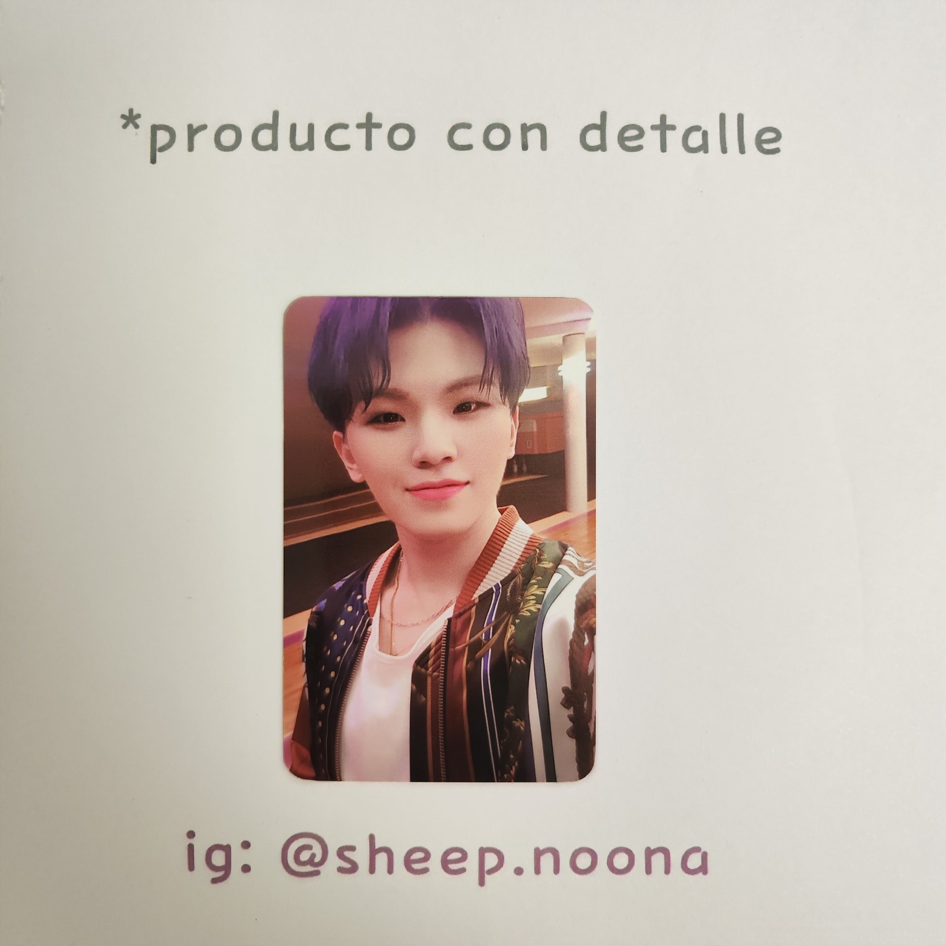 Photocards Woozi Seventeen