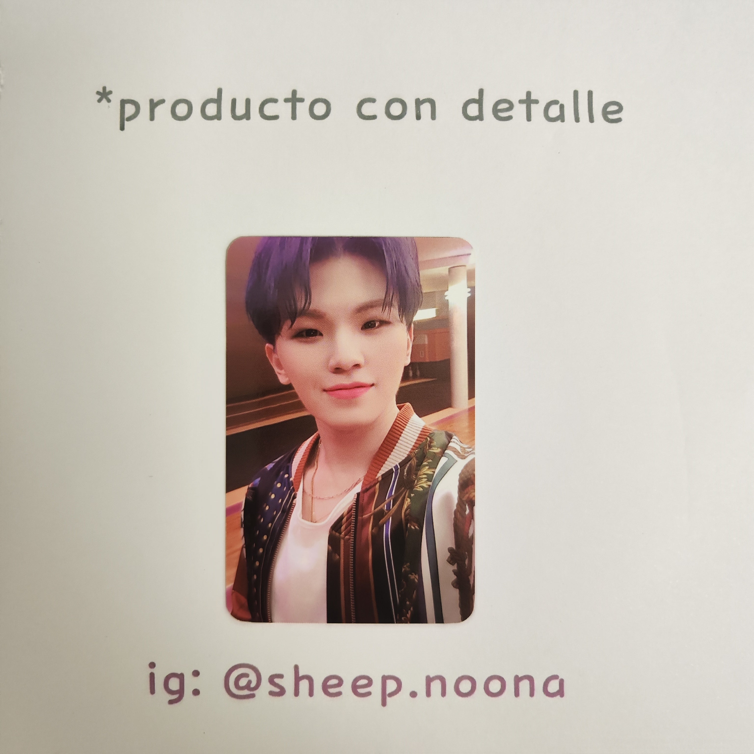 Photocards Woozi Seventeen