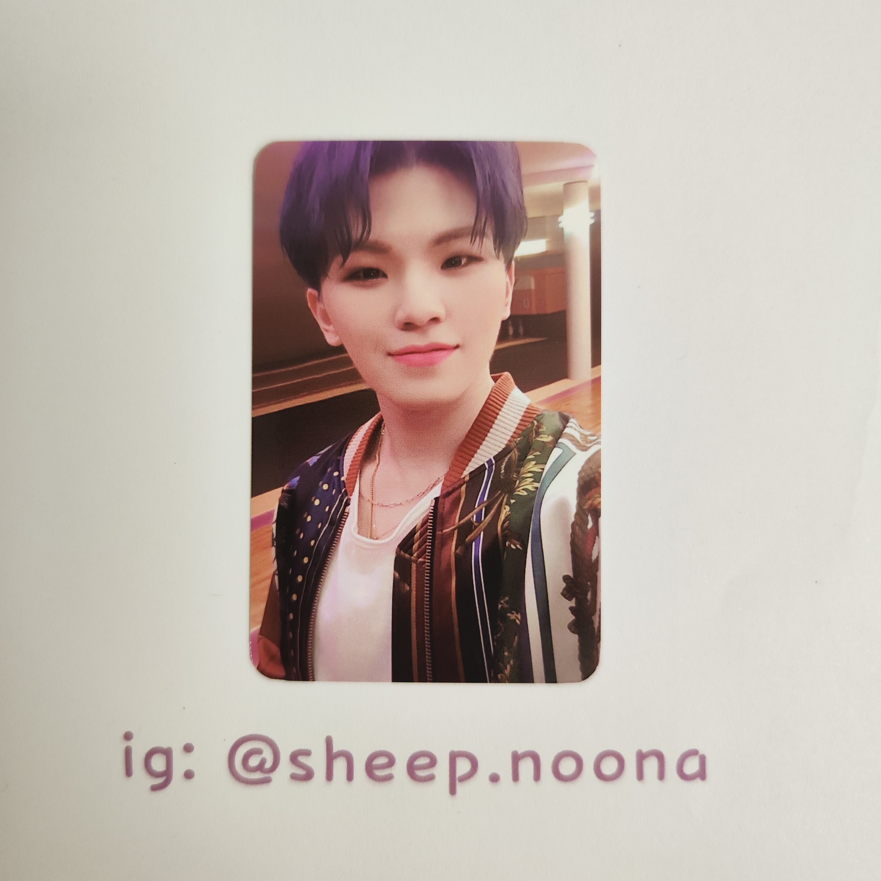 Photocards Woozi Seventeen