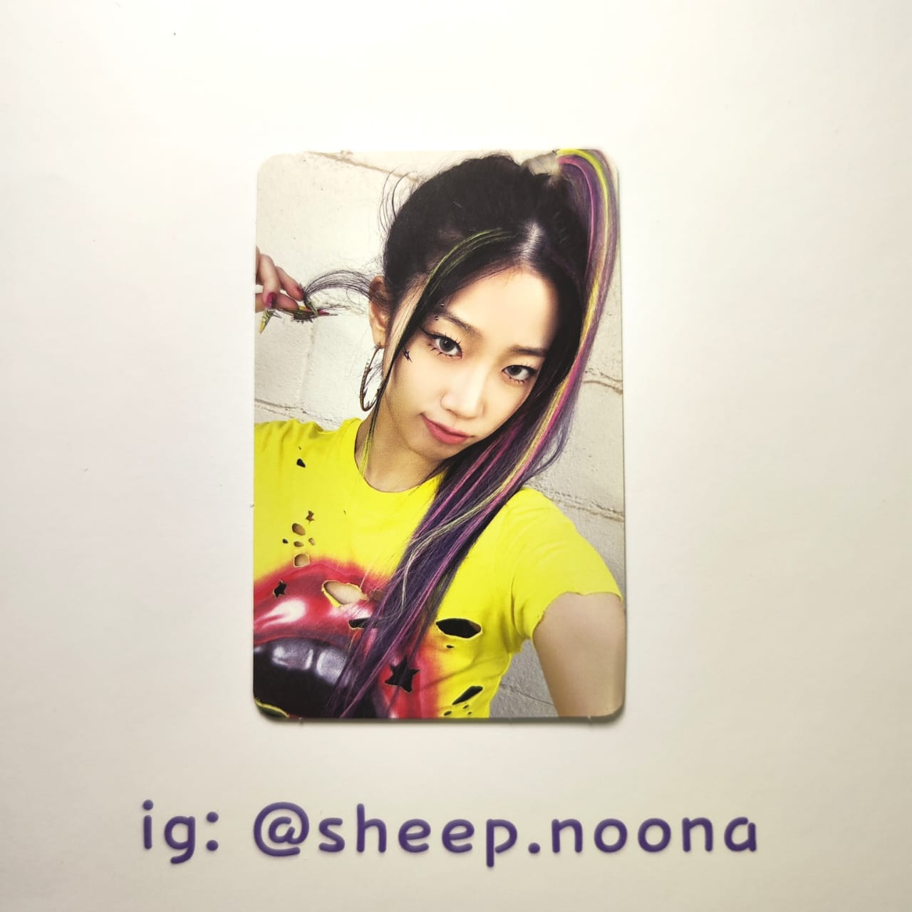 Photocard Kazuha Le Sserafim