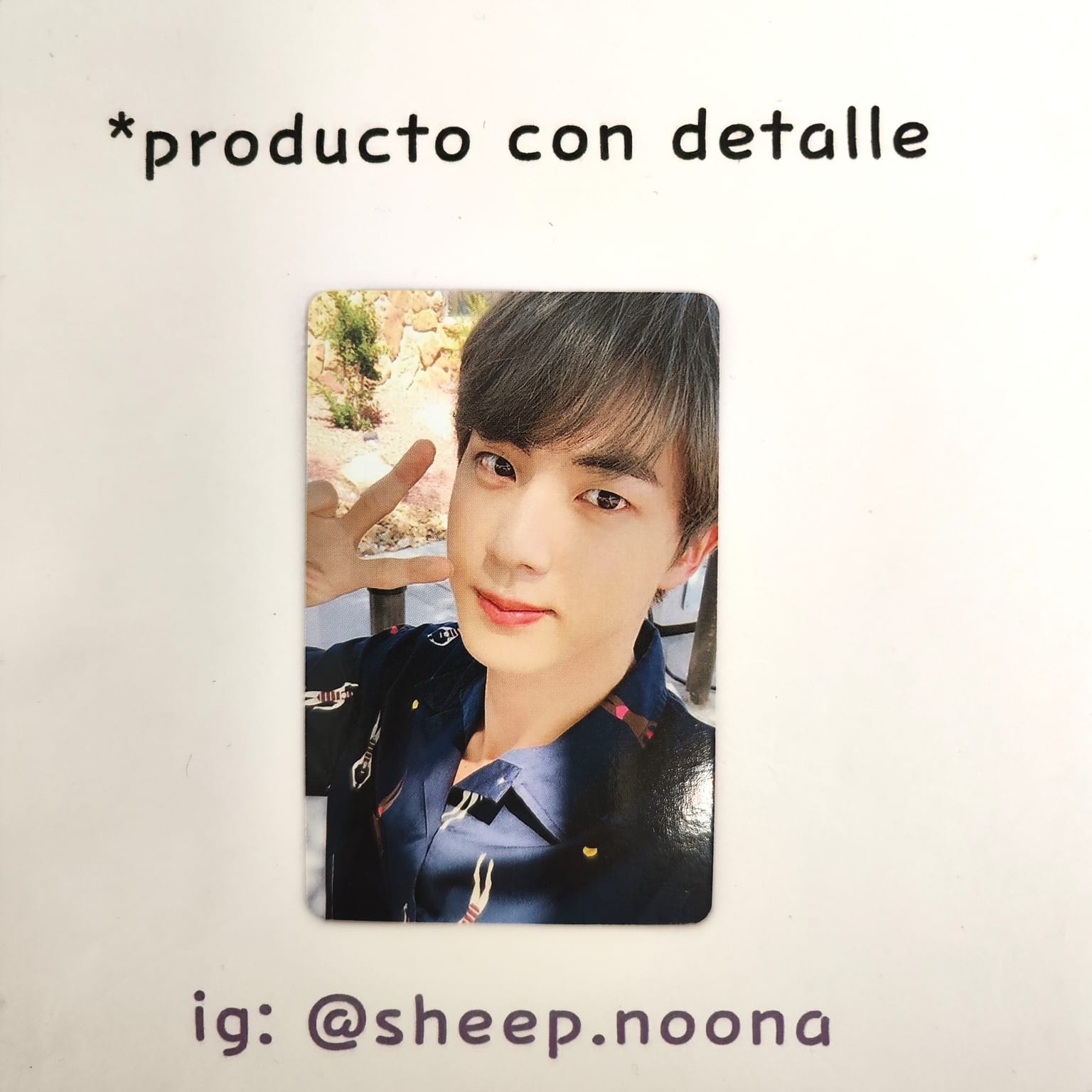 Photocards Jin BTS