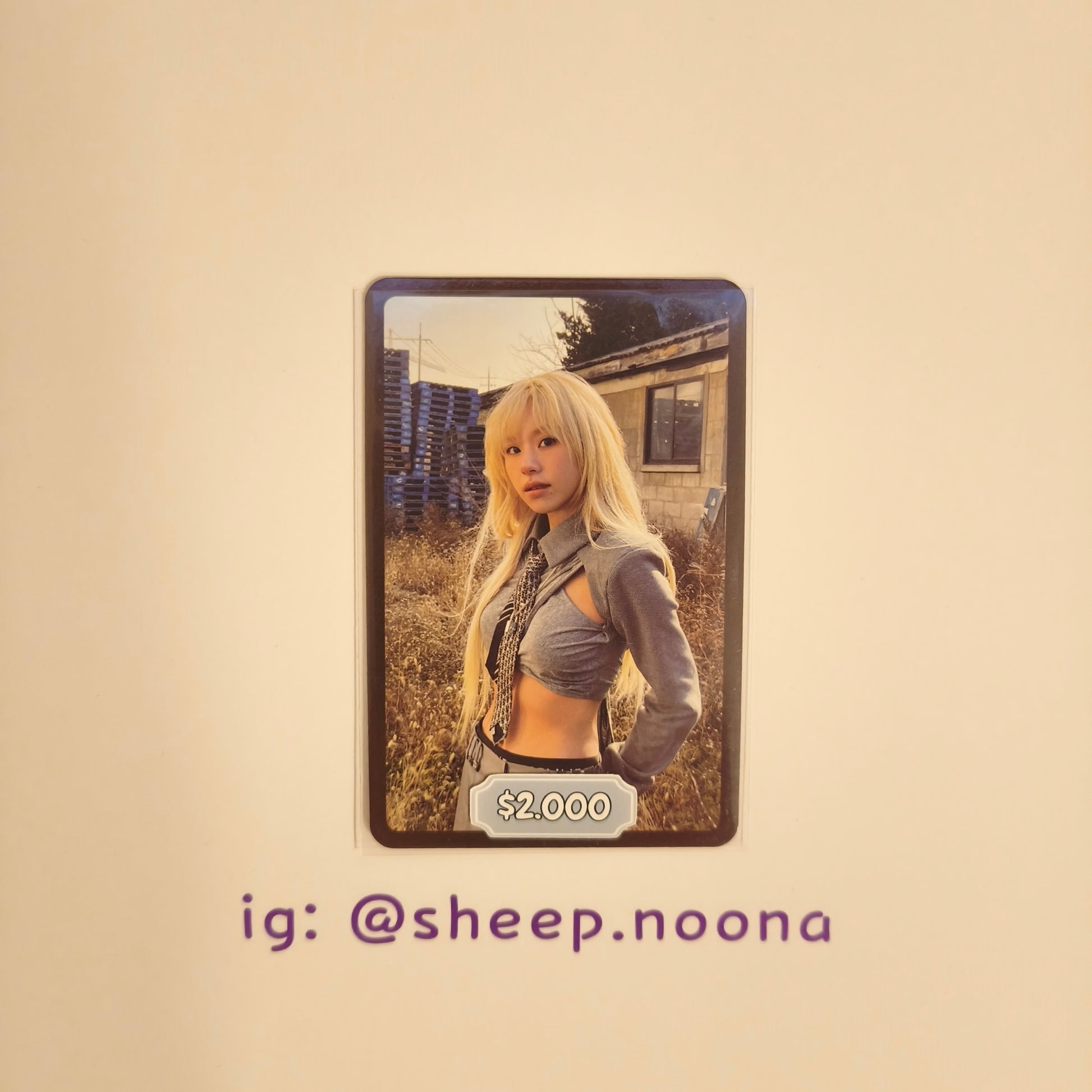 Photocards Chaeyoung Twice