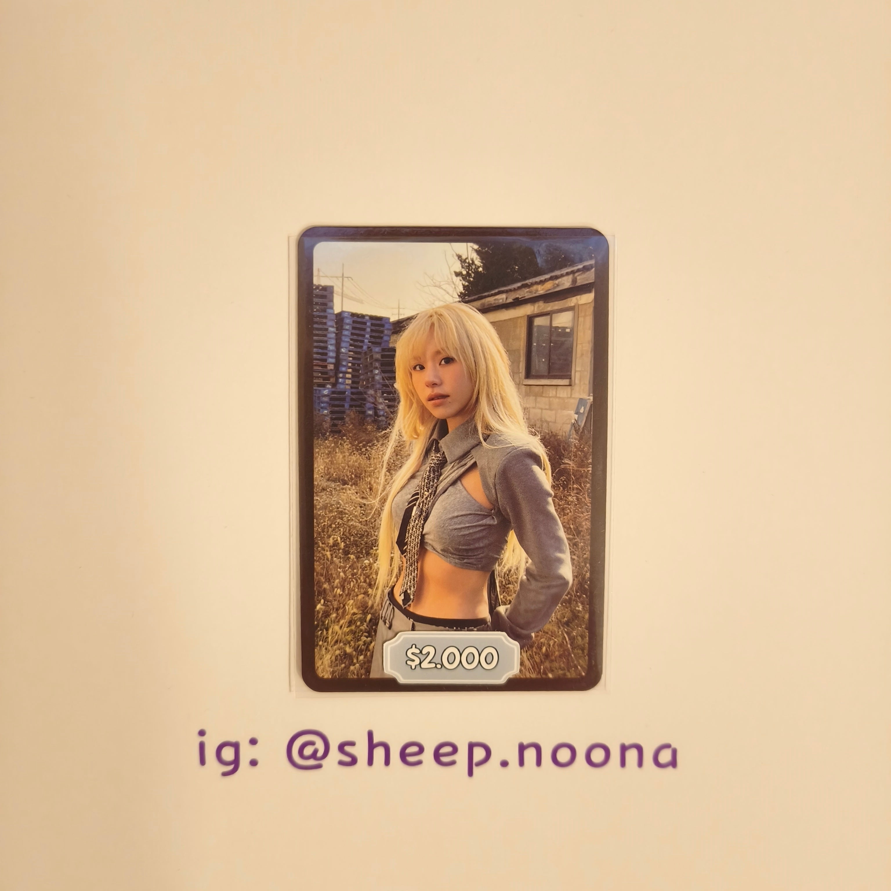 Photocards Chaeyoung Twice