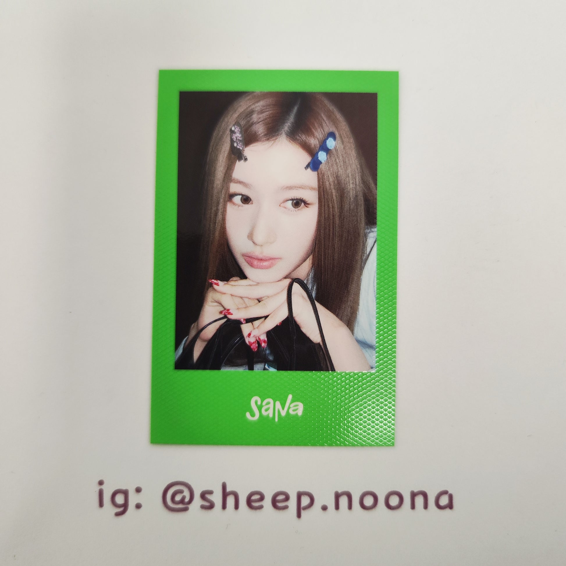Photocard Sana Twice
