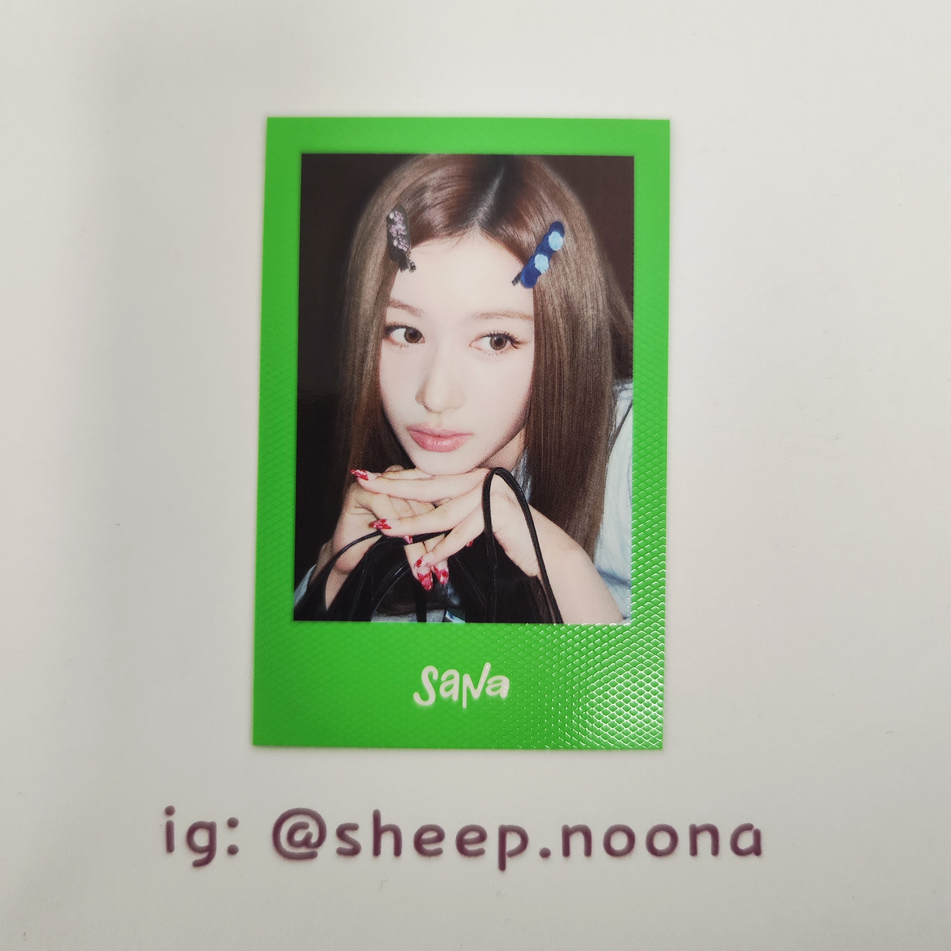 Photocard Sana Twice