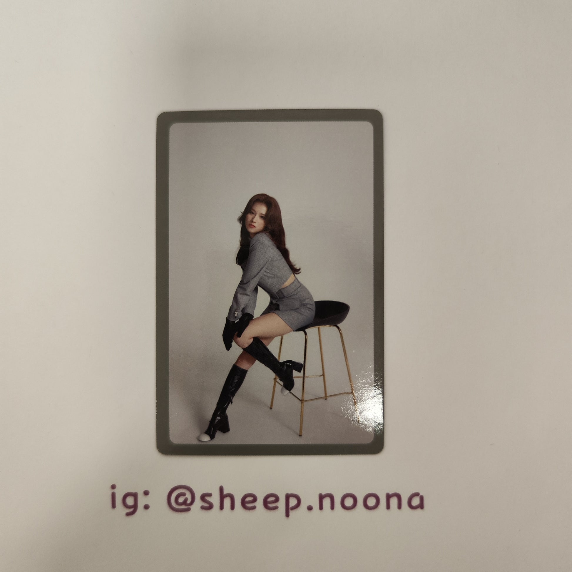 Photocard Sana Twice