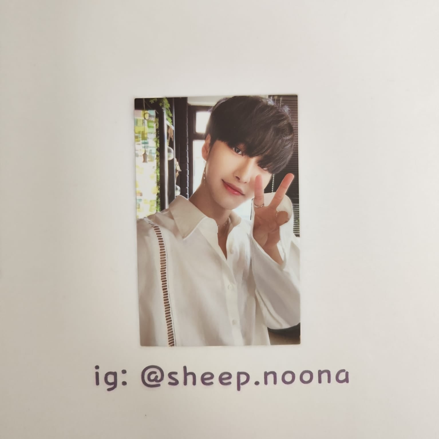 Photocards Seonghwa Ateez