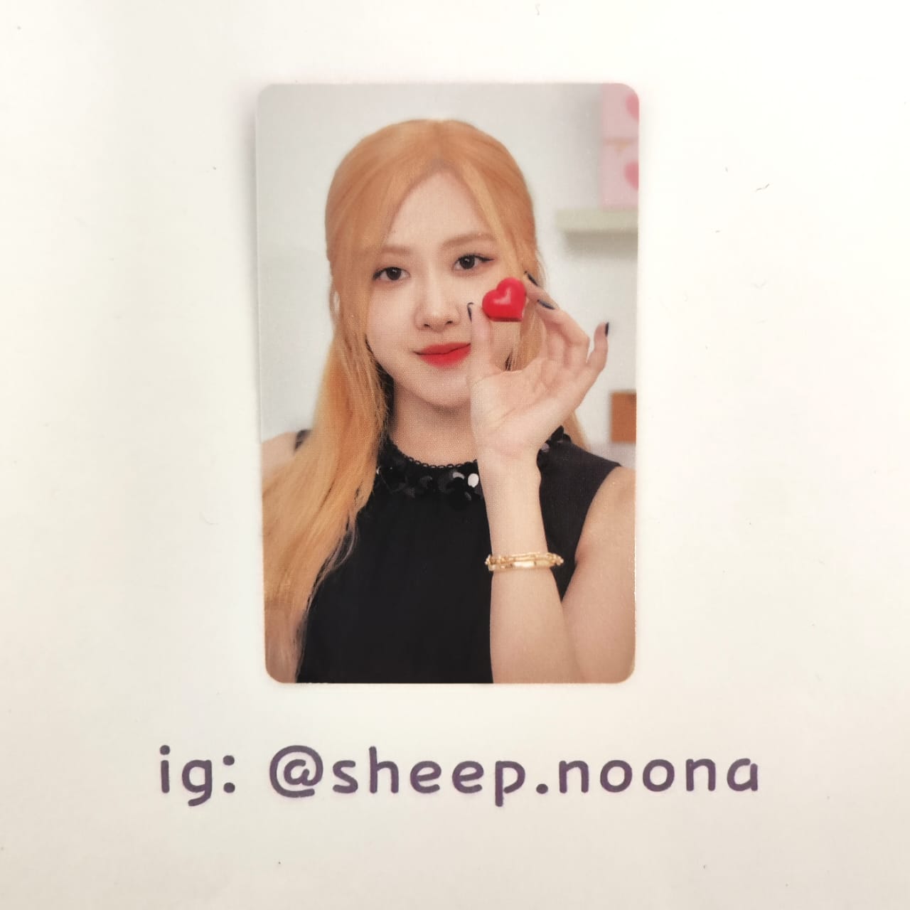 Photocards Rose Blackpink