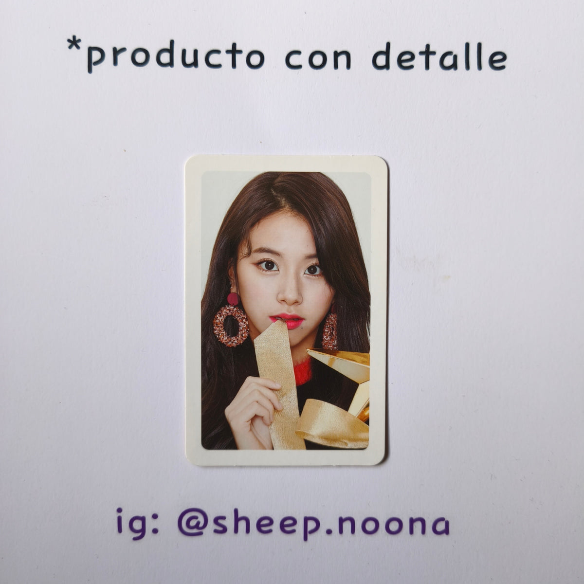 Photocards Chaeyoung Twice