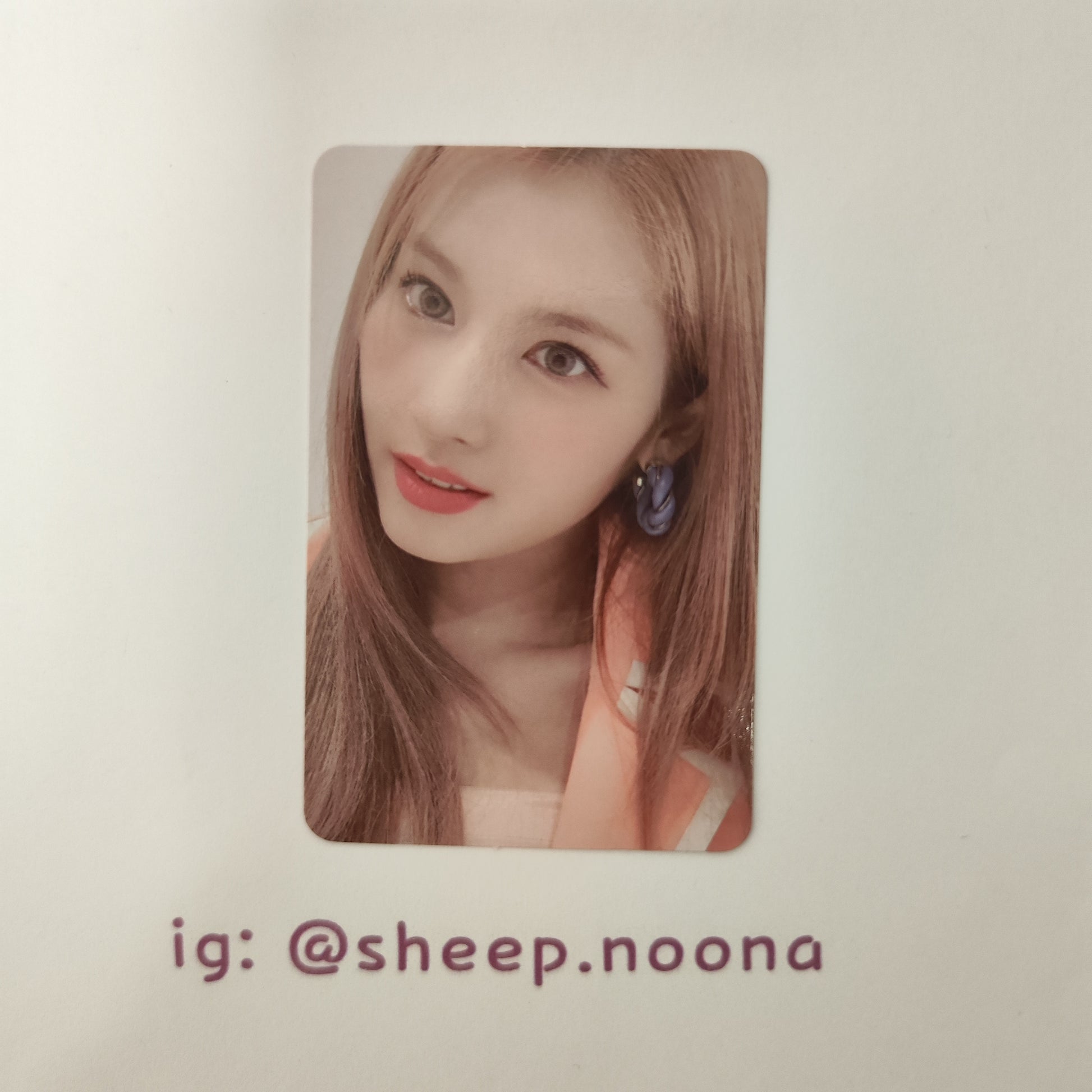 Photocard Sana Twice