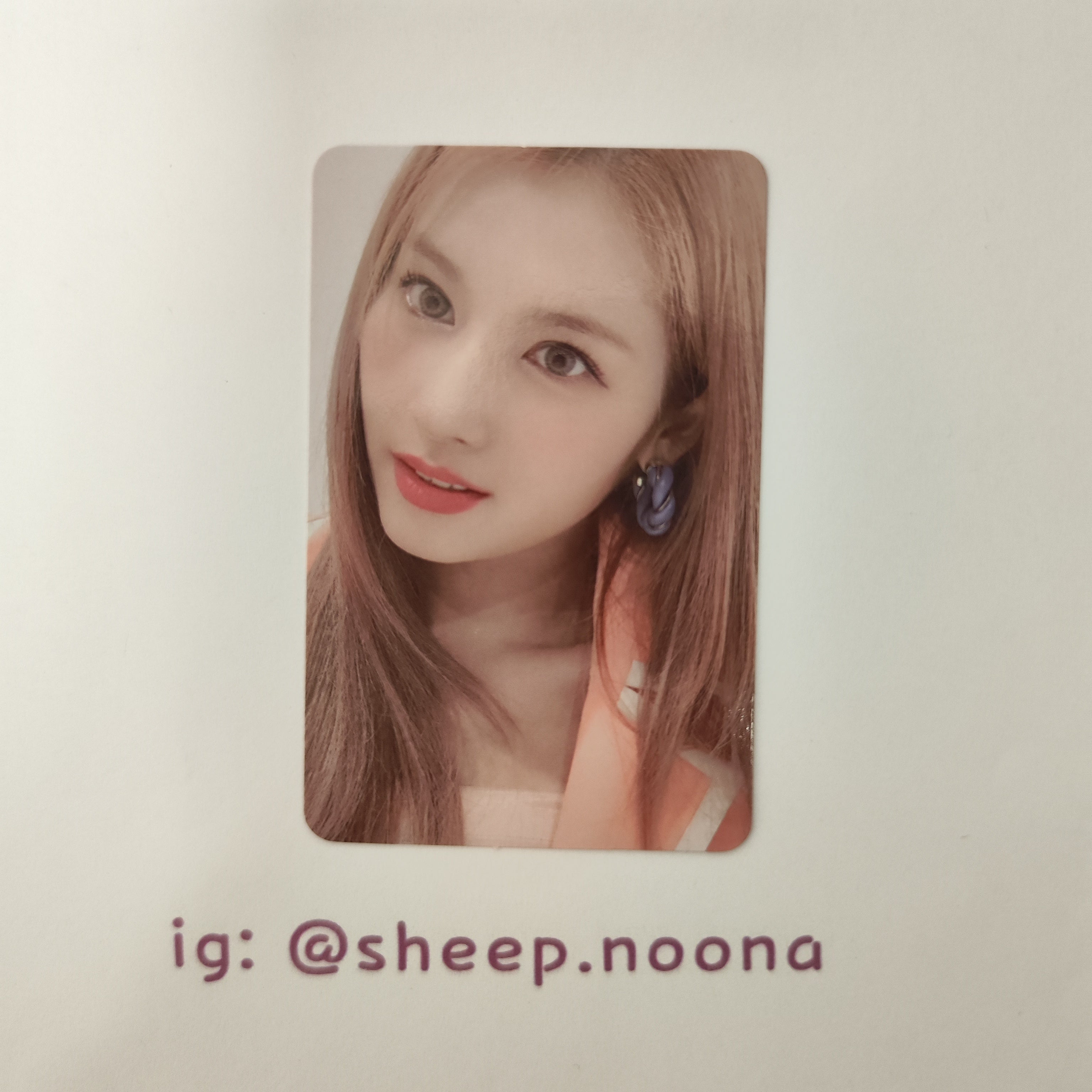 Photocard Sana Twice