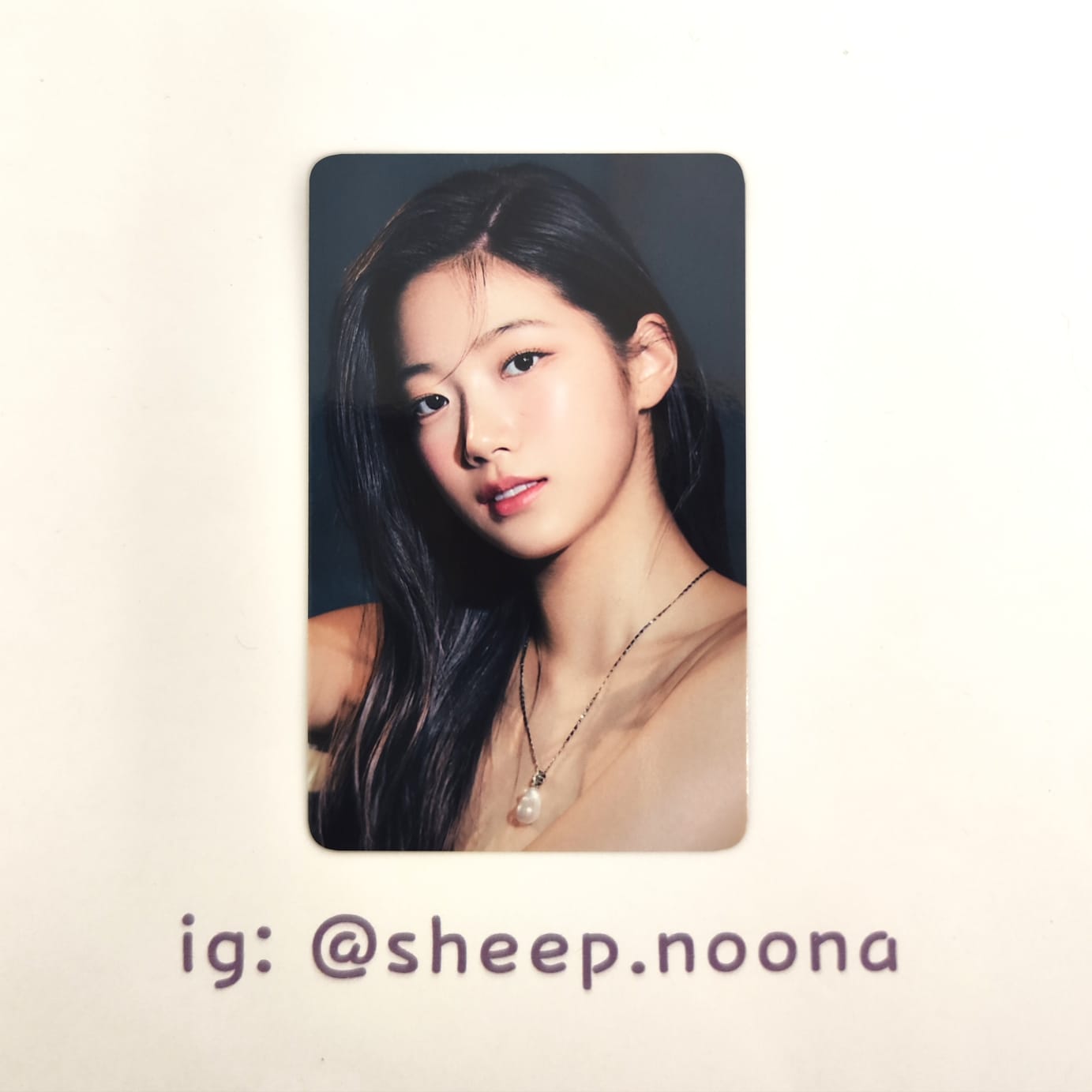 Photocard Kazuha Le Sserafim