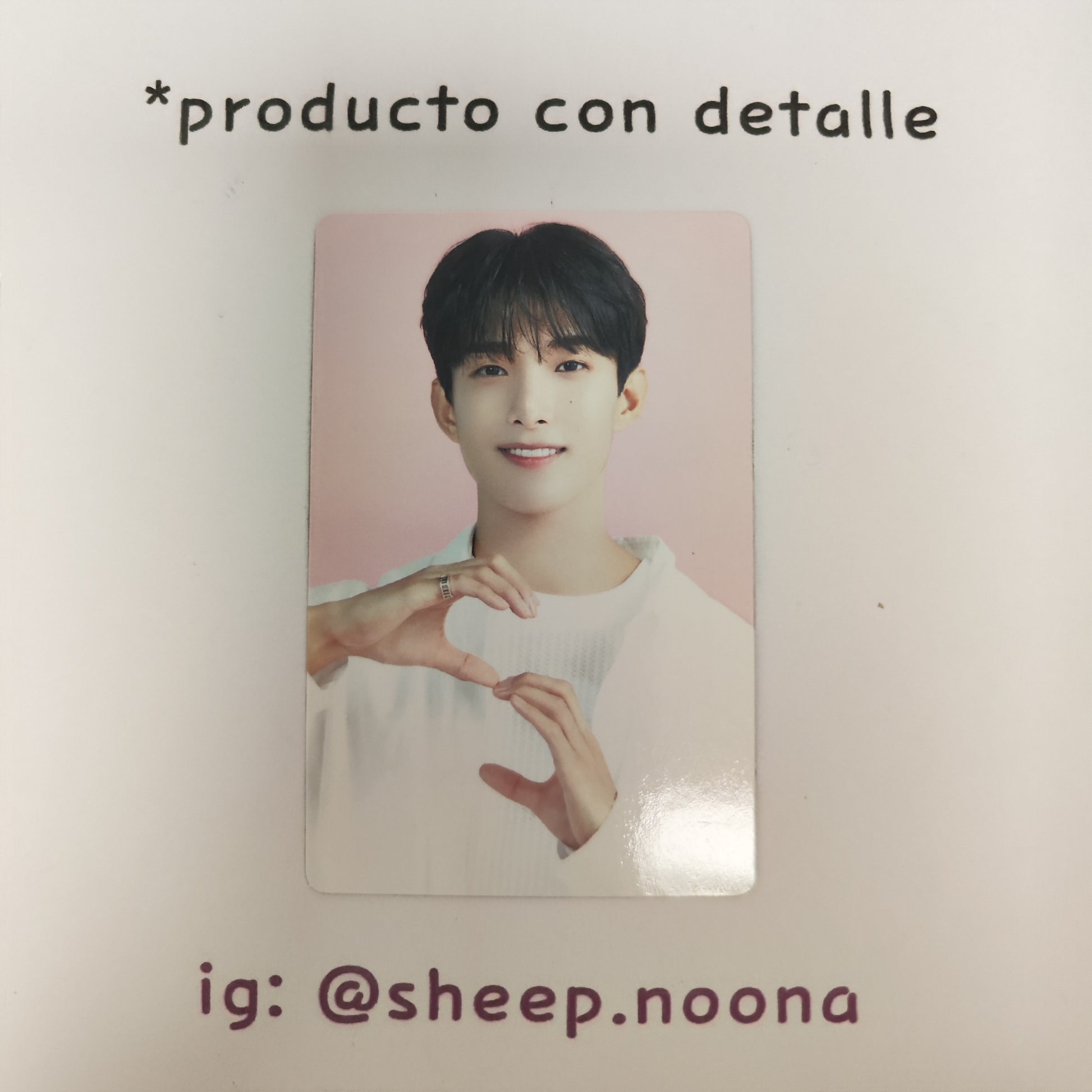 Photocards Wonwoo Seventeen