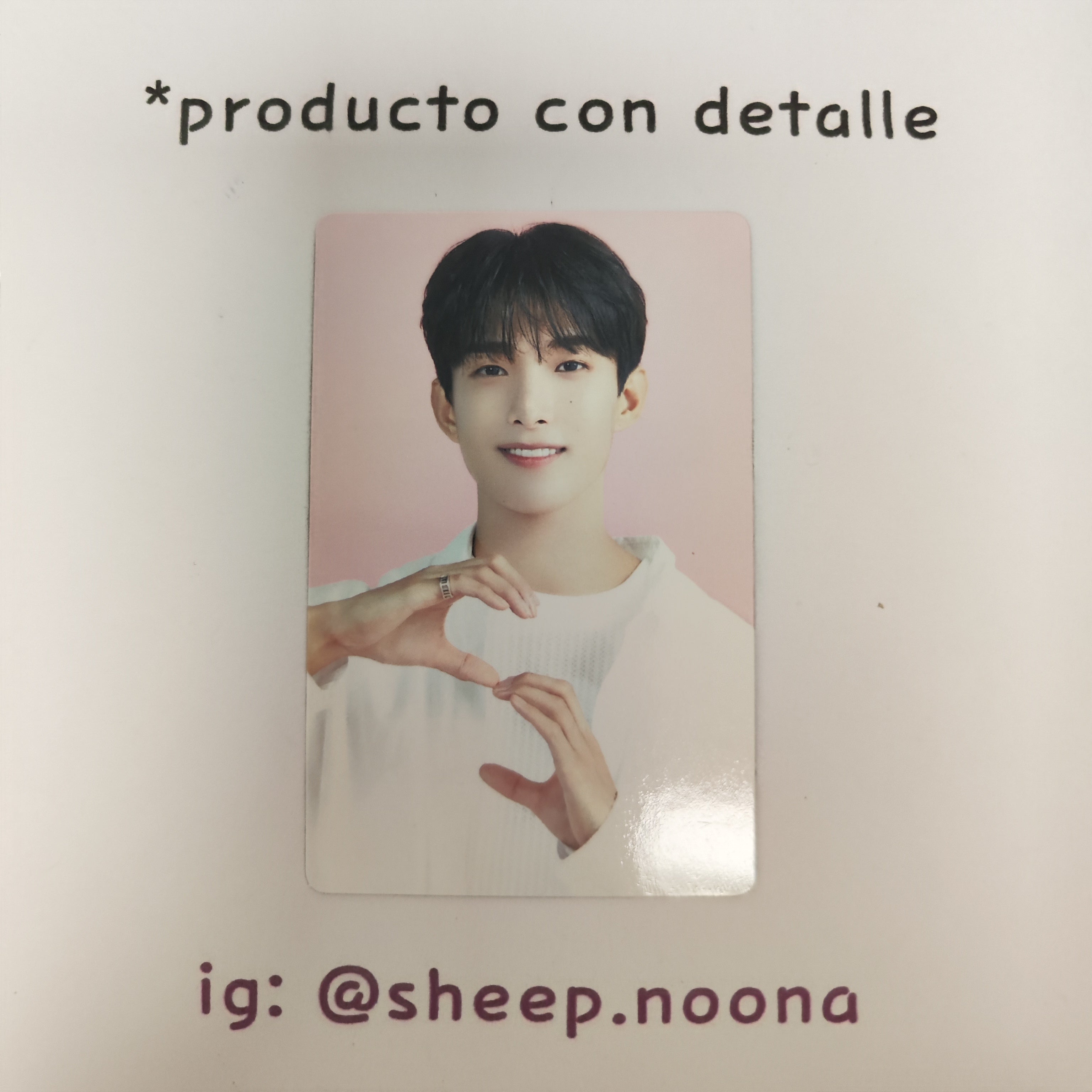Photocards Wonwoo Seventeen