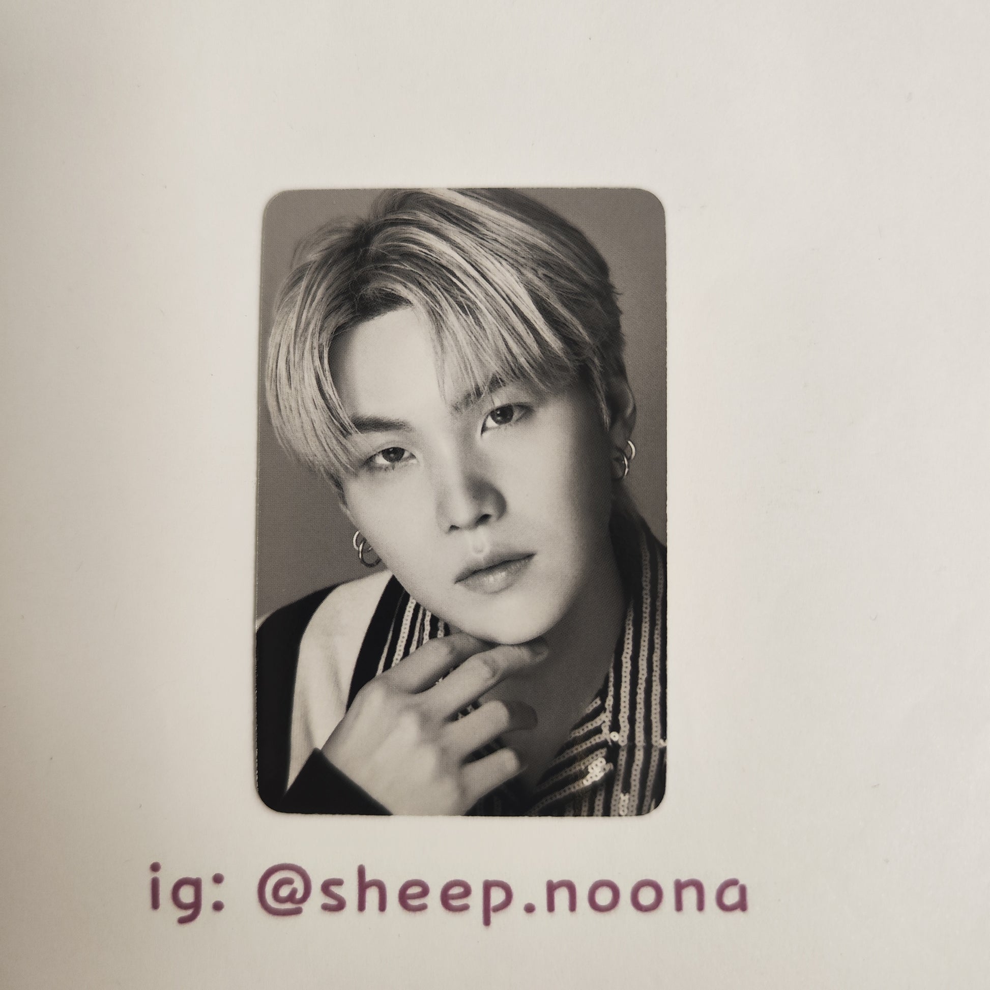 Photocards Suga BTS