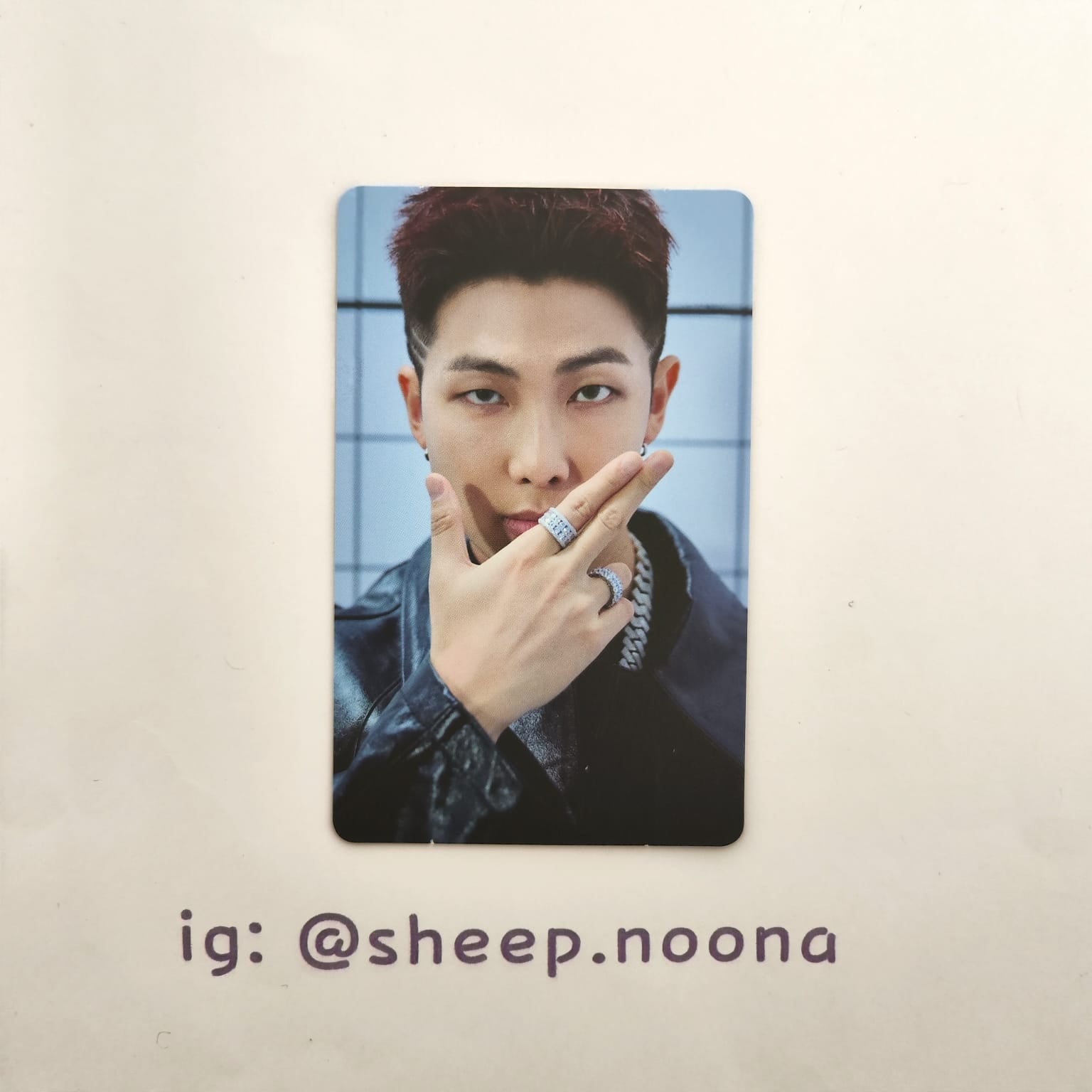Photocard RM BTS