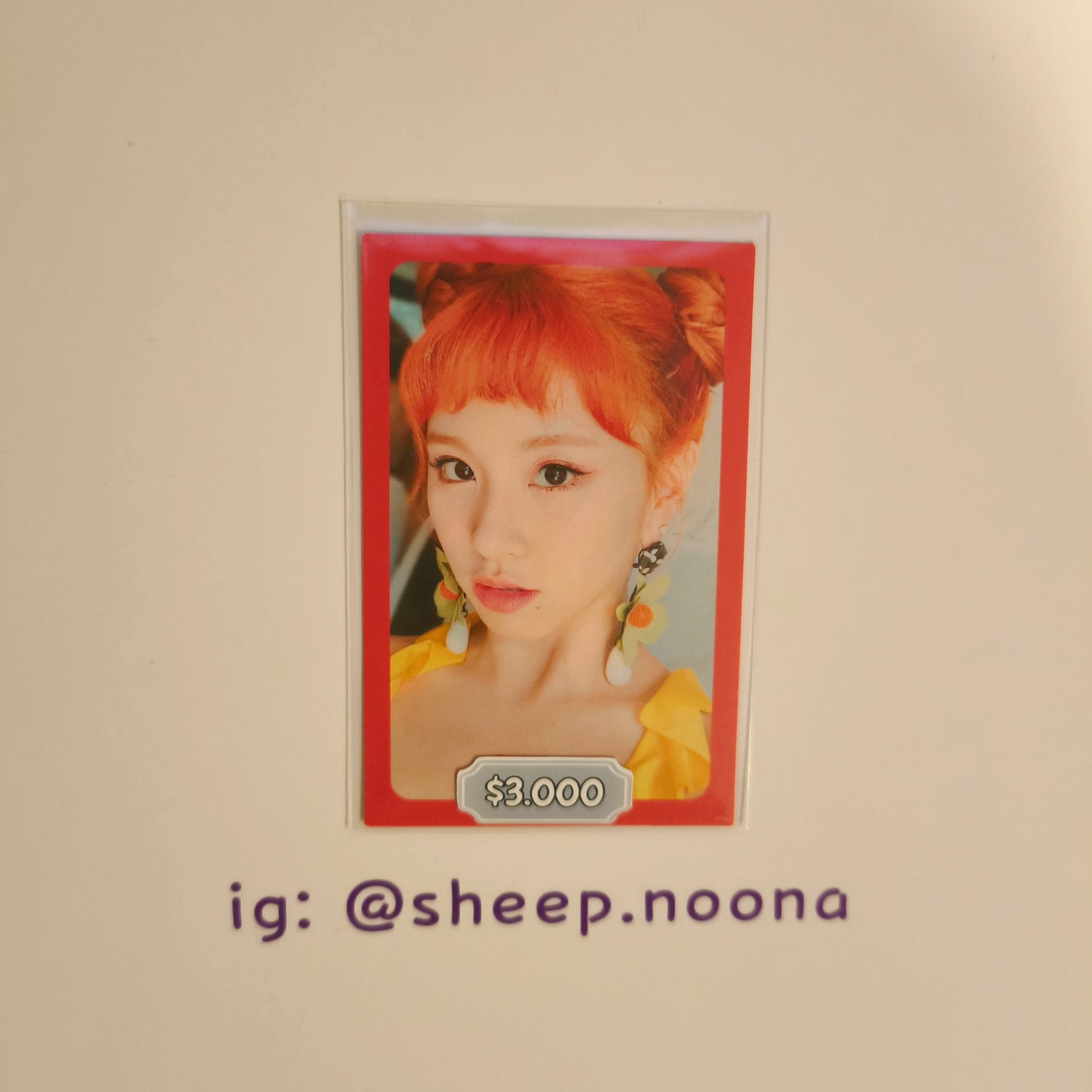 Photocards Chaeyoung Twice