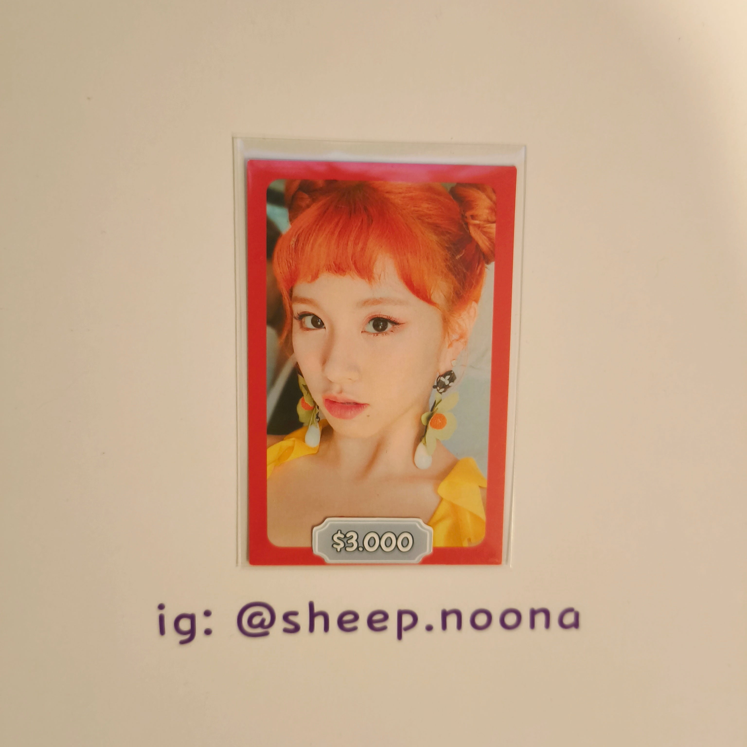 Photocards Chaeyoung Twice