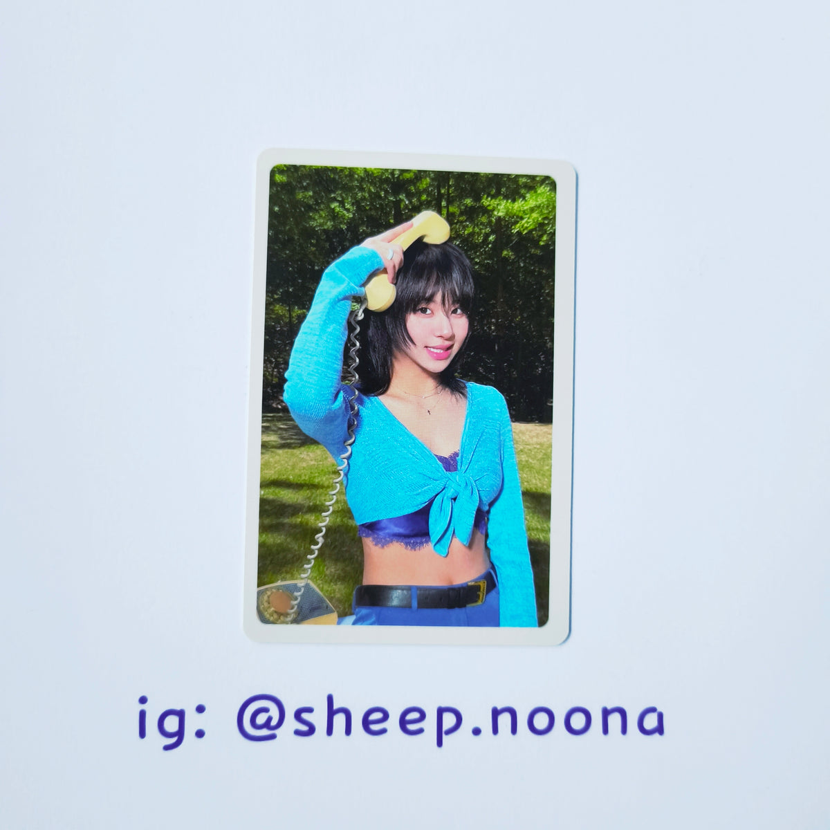 Photocards Chaeyoung Twice