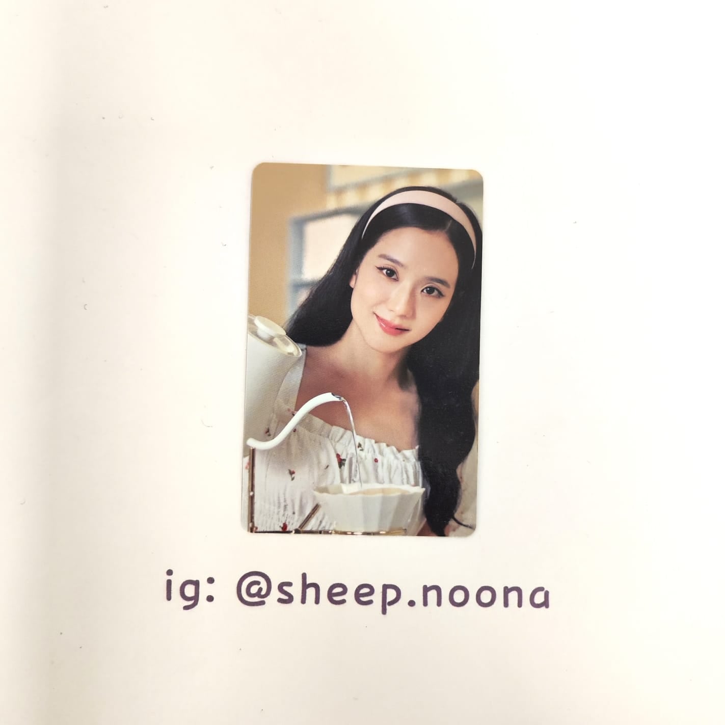 Photocards Jisoo Blackpink
