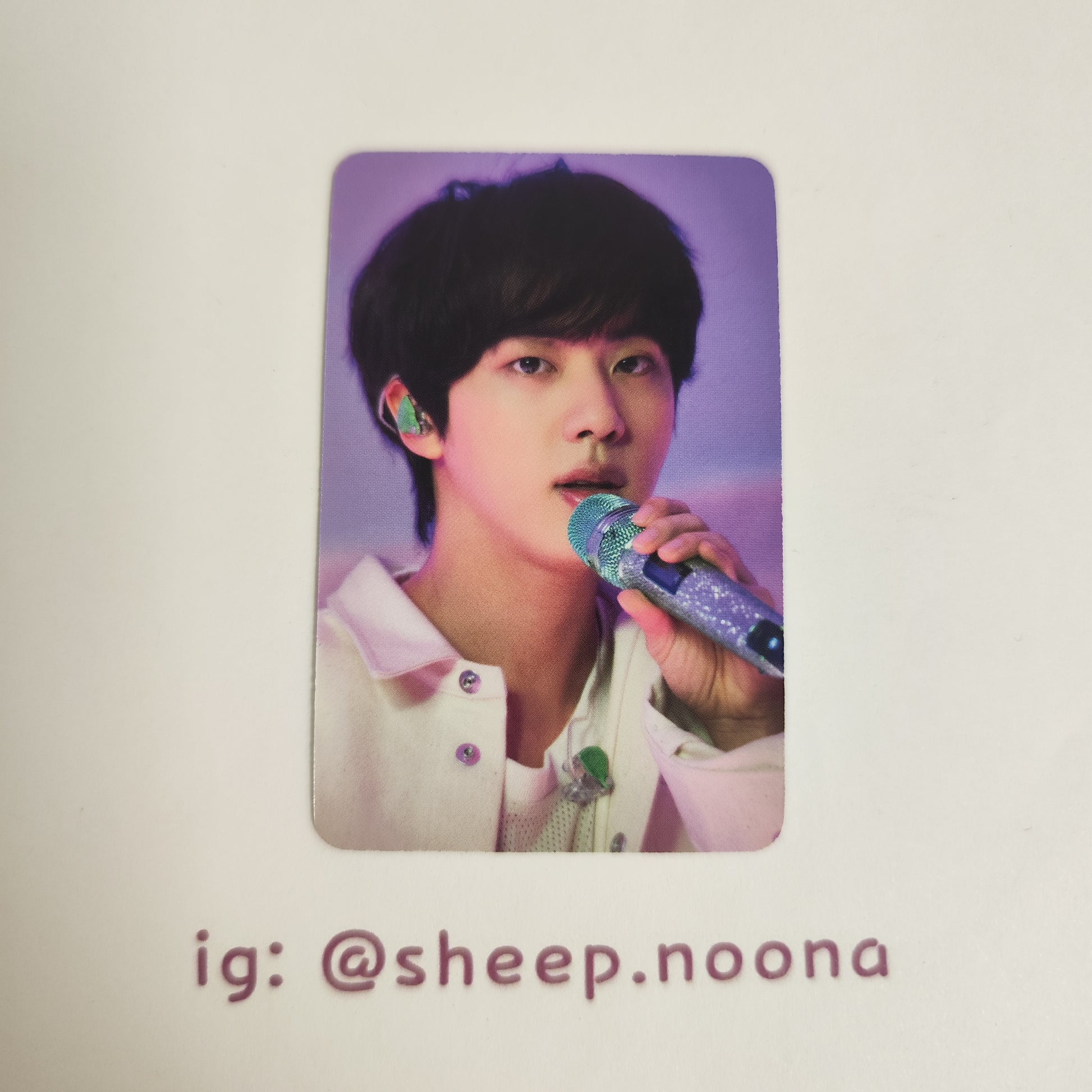 Photocards Jin BTS