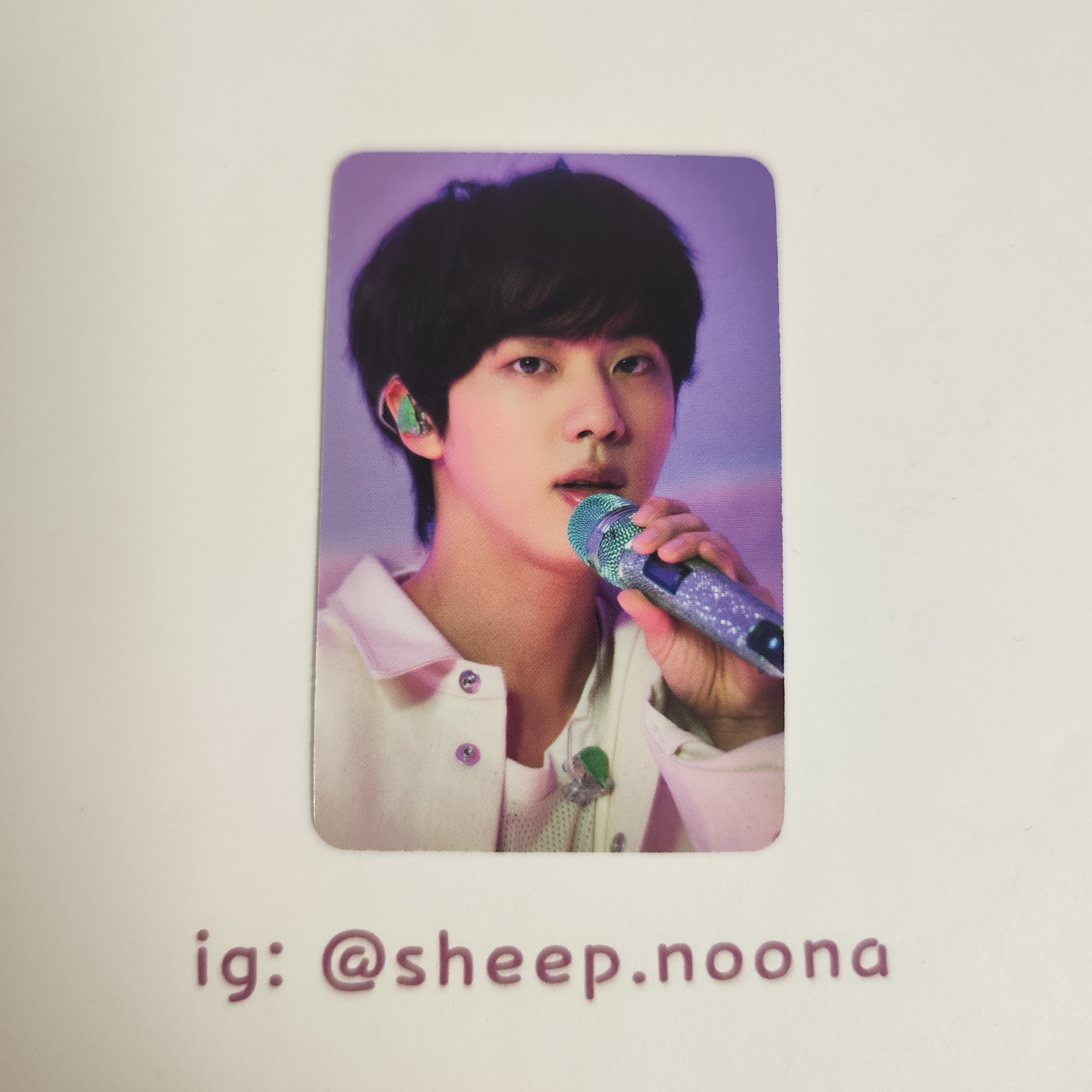 Photocards Jin BTS
