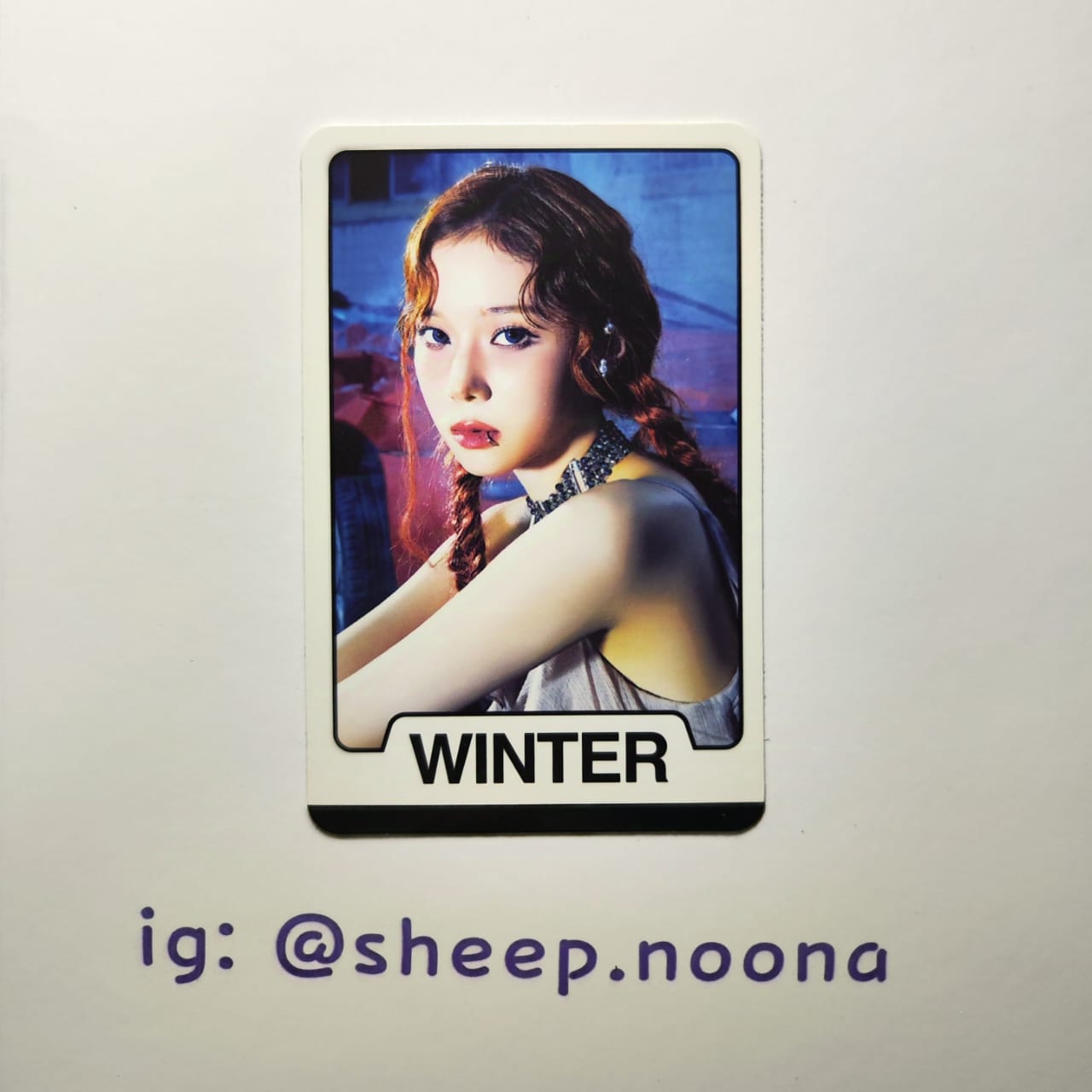Photocards Winter Aespa