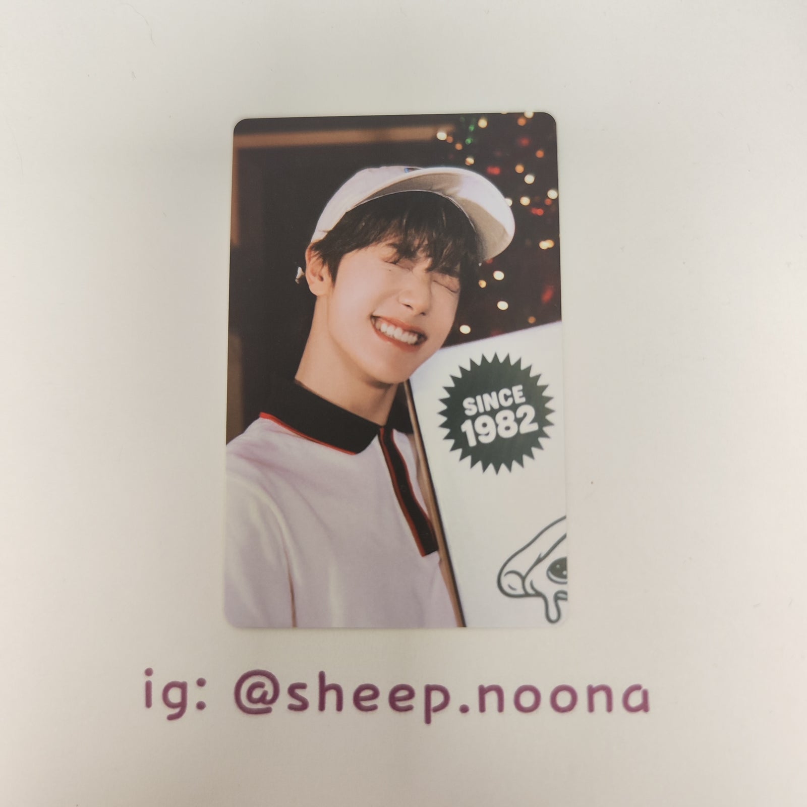 Photocards Seungho CLOSE YOUR EYES