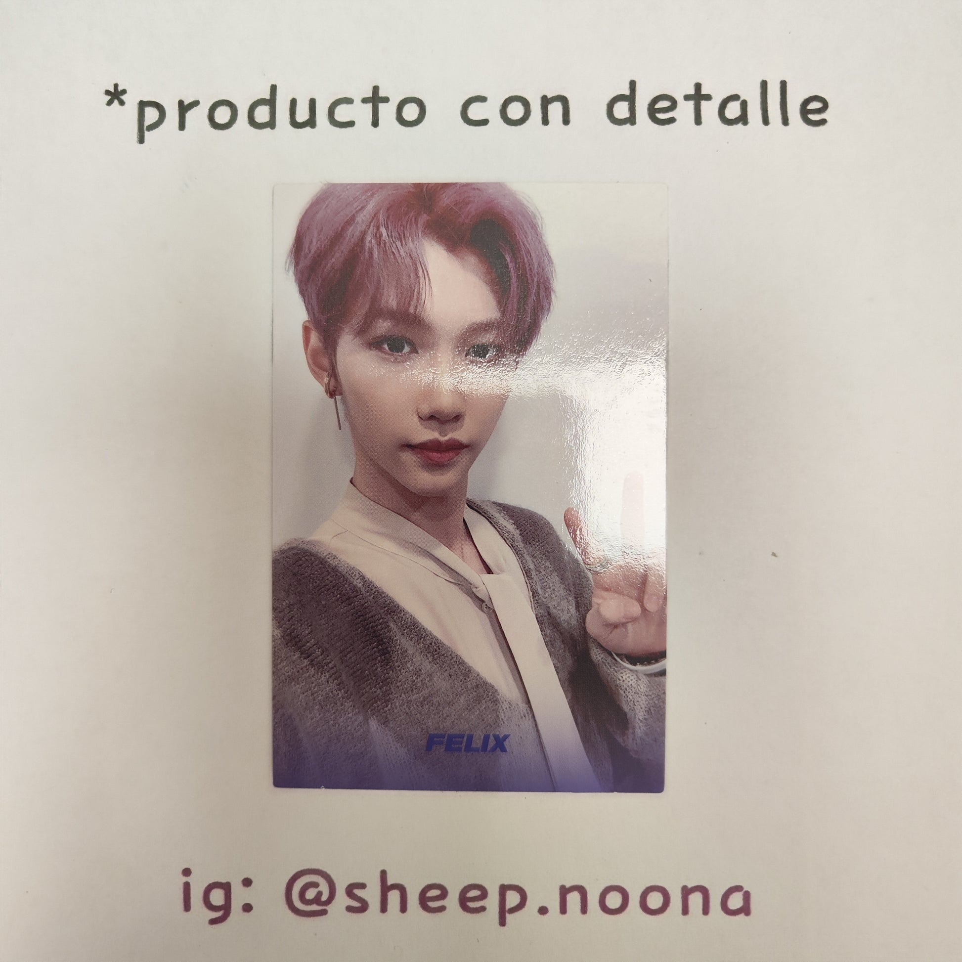 Photocards Felix SKZ