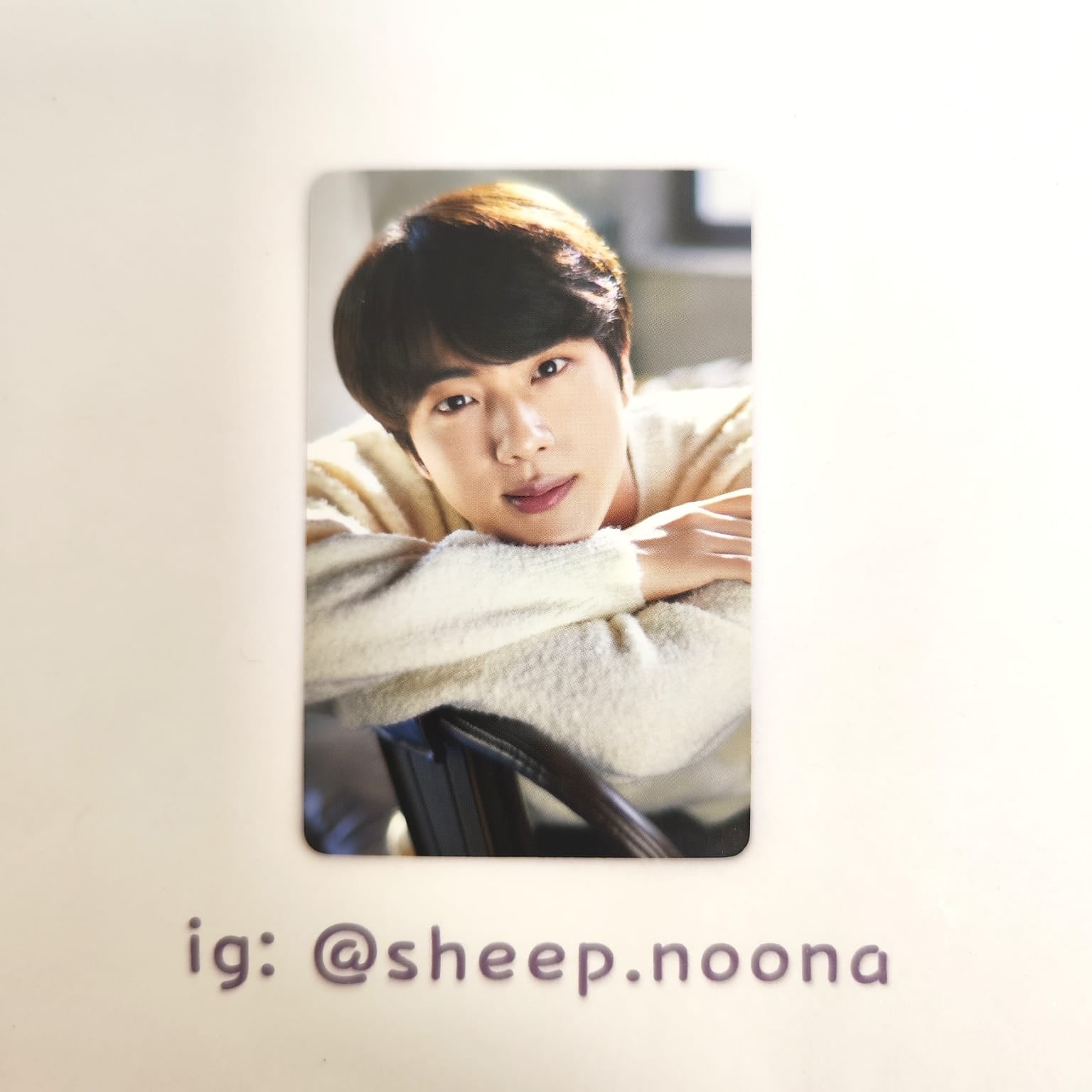 Photocards Jin BTS