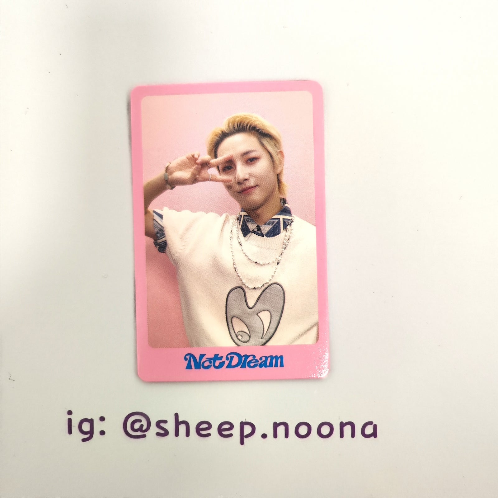 Photocards Renjun NCT Dream