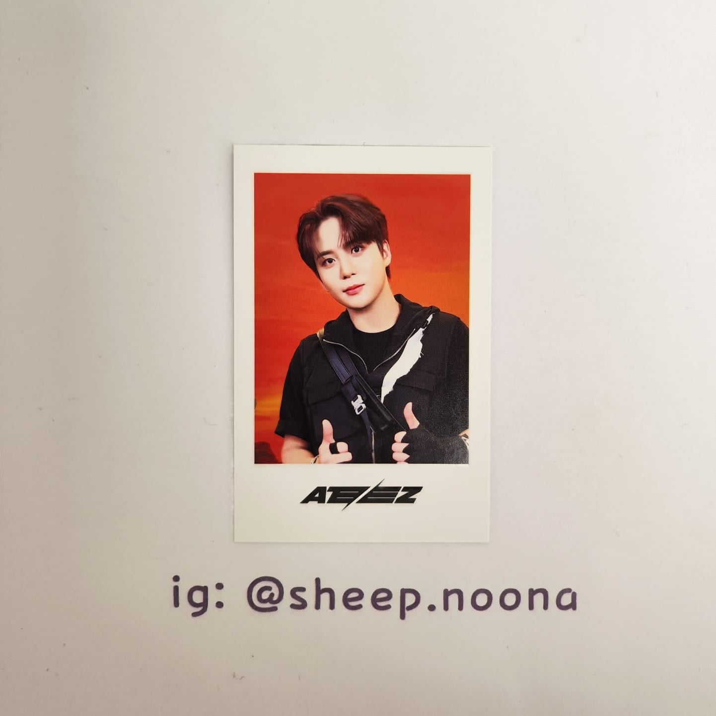 Photocards Jongho Ateez