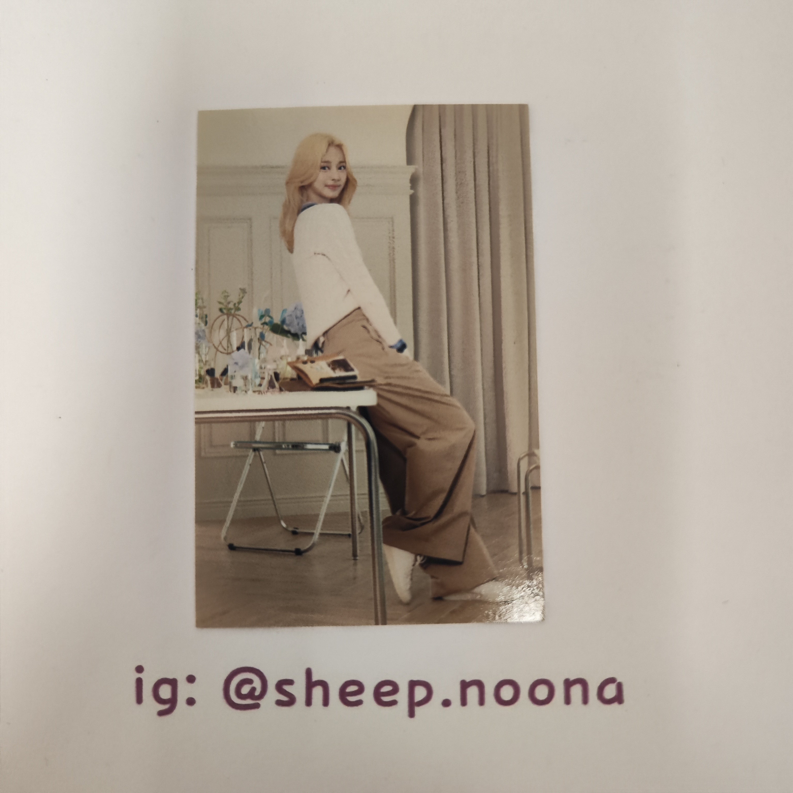 Photocards Tzuyu Twice