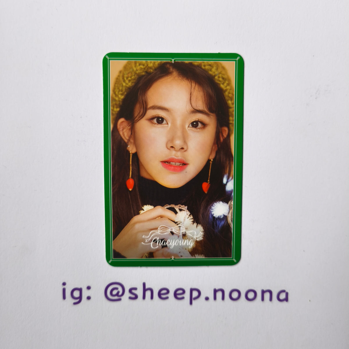 Photocards Chaeyoung Twice
