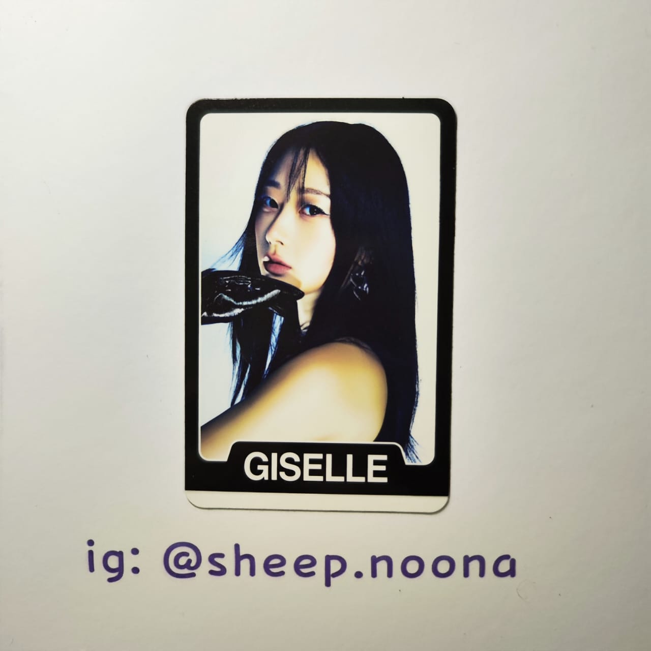 Photocards Giselle Aespa