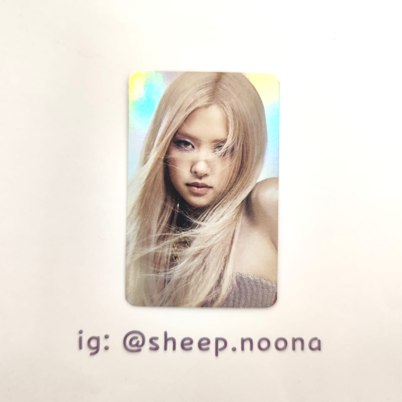 Photocards Rose Blackpink